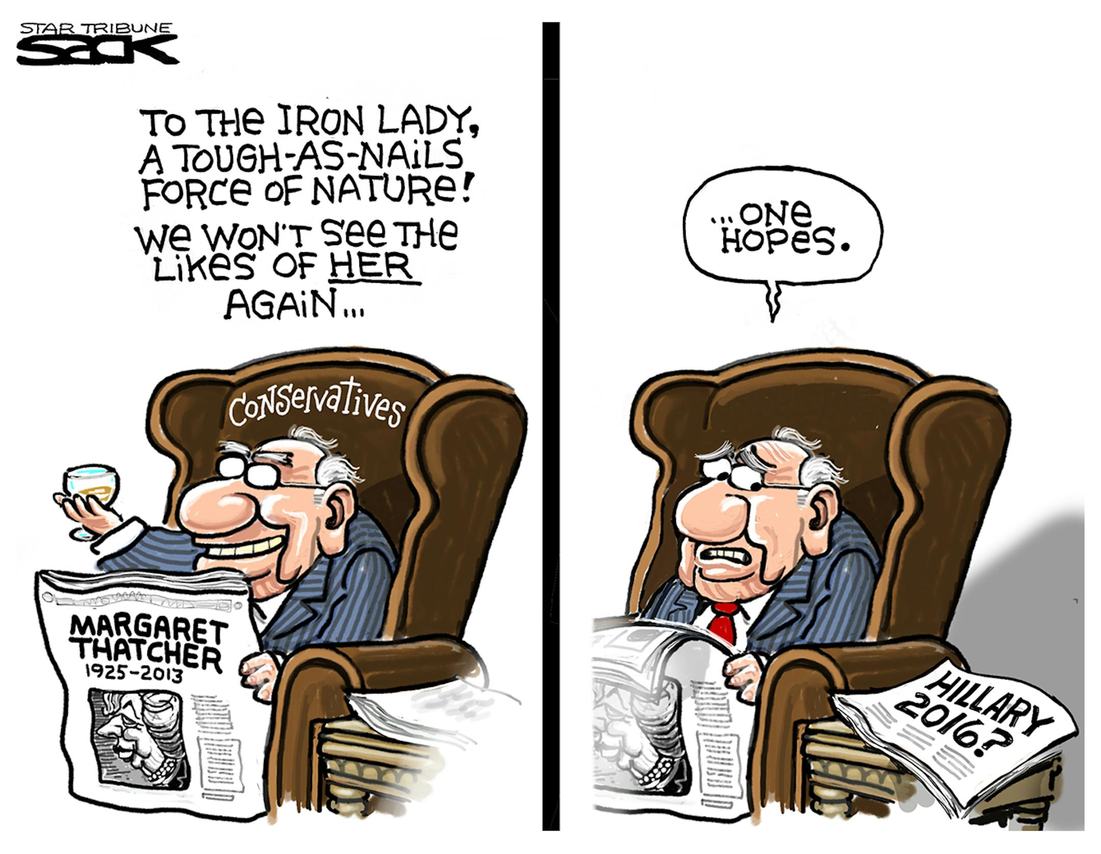 Steve Sack cartoon for April 10, 2013.