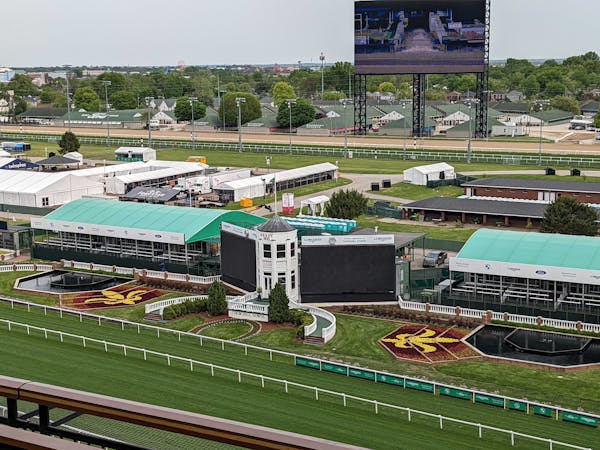 Churchill Downs will be the site of the Kentucky Derby this weekend.