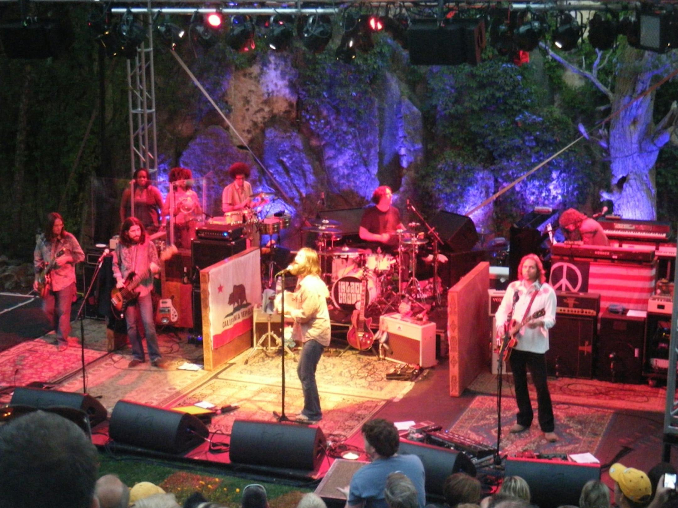 The Black Crowes at the Minnesota Zoo amphitheater on Aug. 15, 2010.