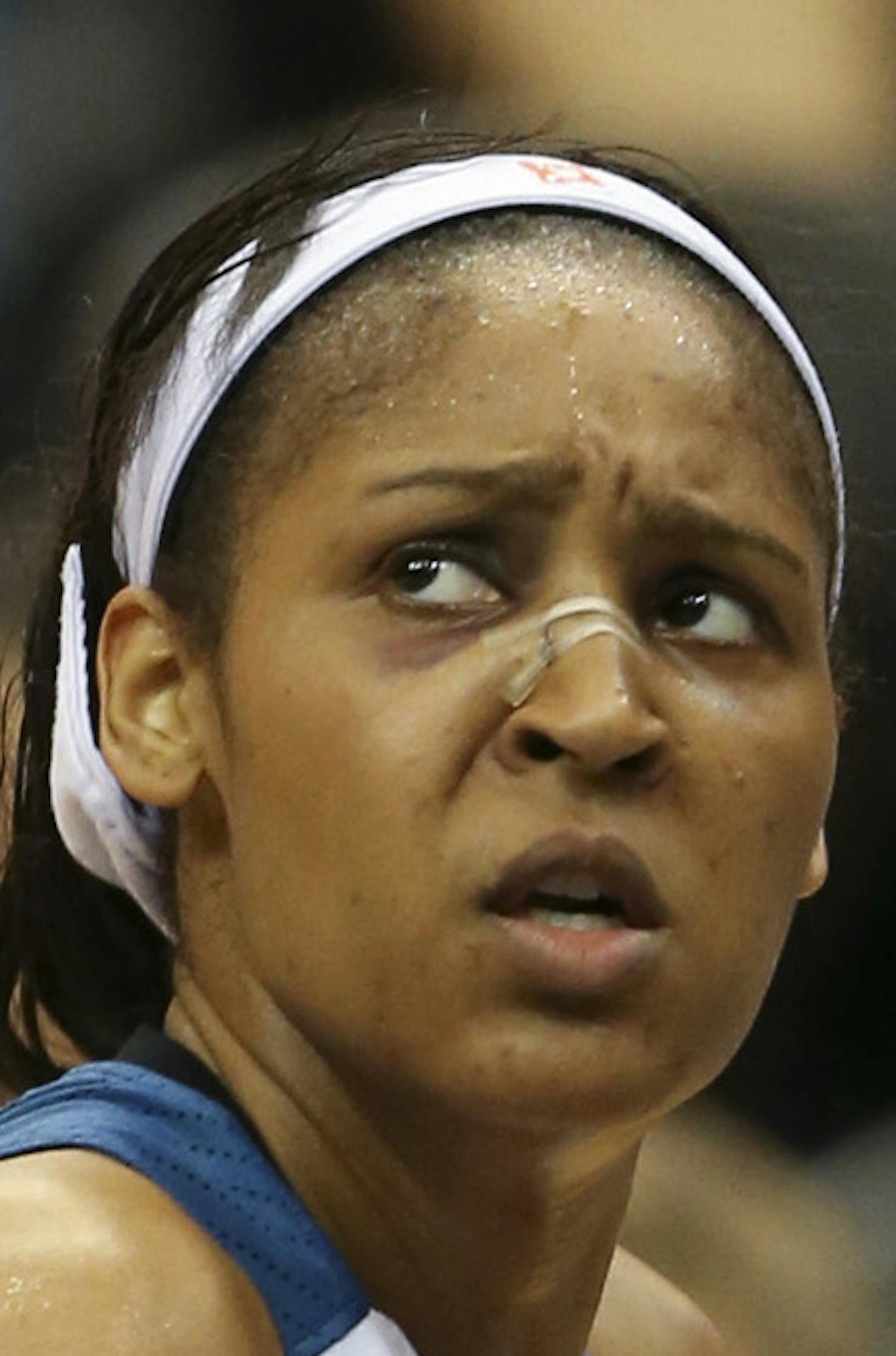 Minnesota Lynx forward Maya Moore (23) lined up a second quarter shot Sunday night. ] JEFF WHEELER ï jeff.wheeler@startribune.com The Minnesota Lynx faced the New York Liberty in an WNBA basketball game Sunday night, September 6, 2015 at Target Center in Minneapolis.