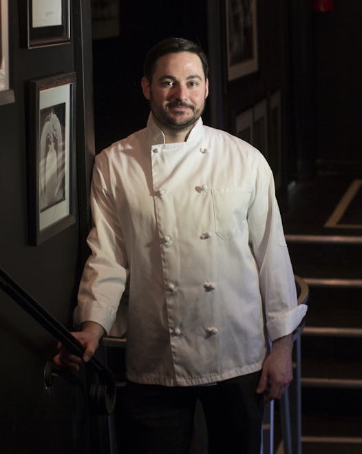 Chris Gerster is the chef at the Commodore.
