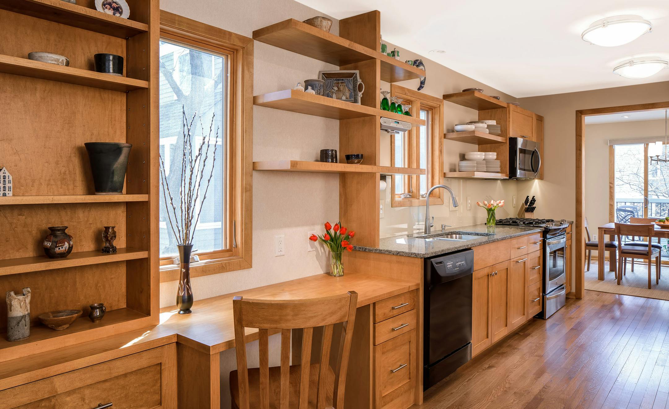 Everyday Solutions - 1970s townhome kitchen remo by Sarah Nettleton. Credit Brandon Stengel