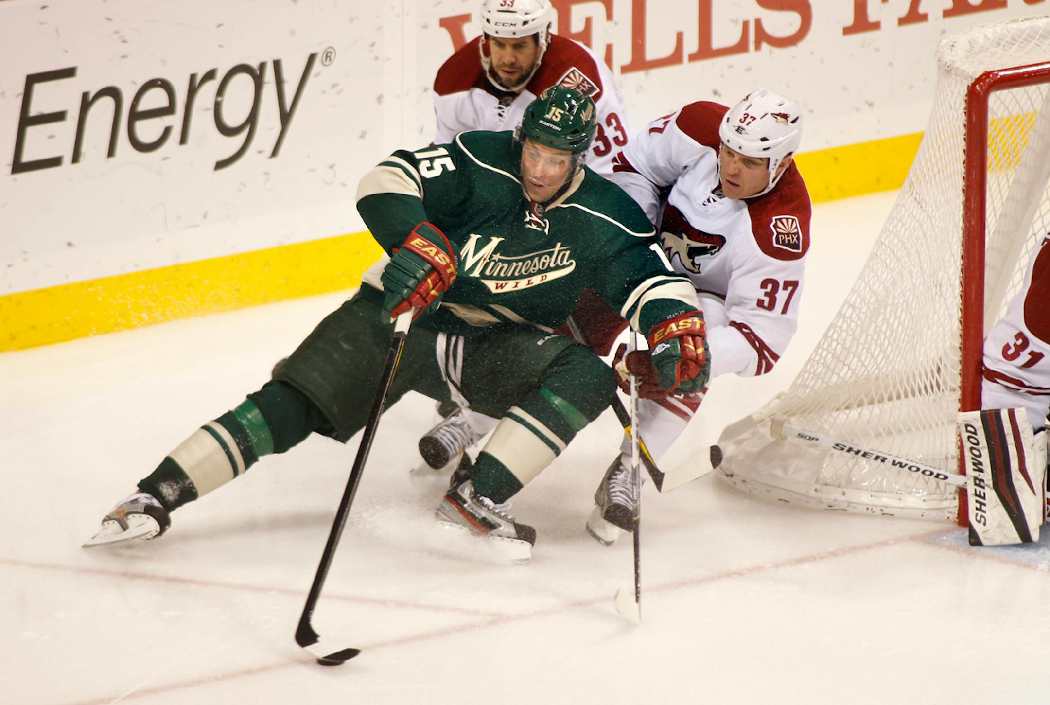 Wild forward Dany Heatley