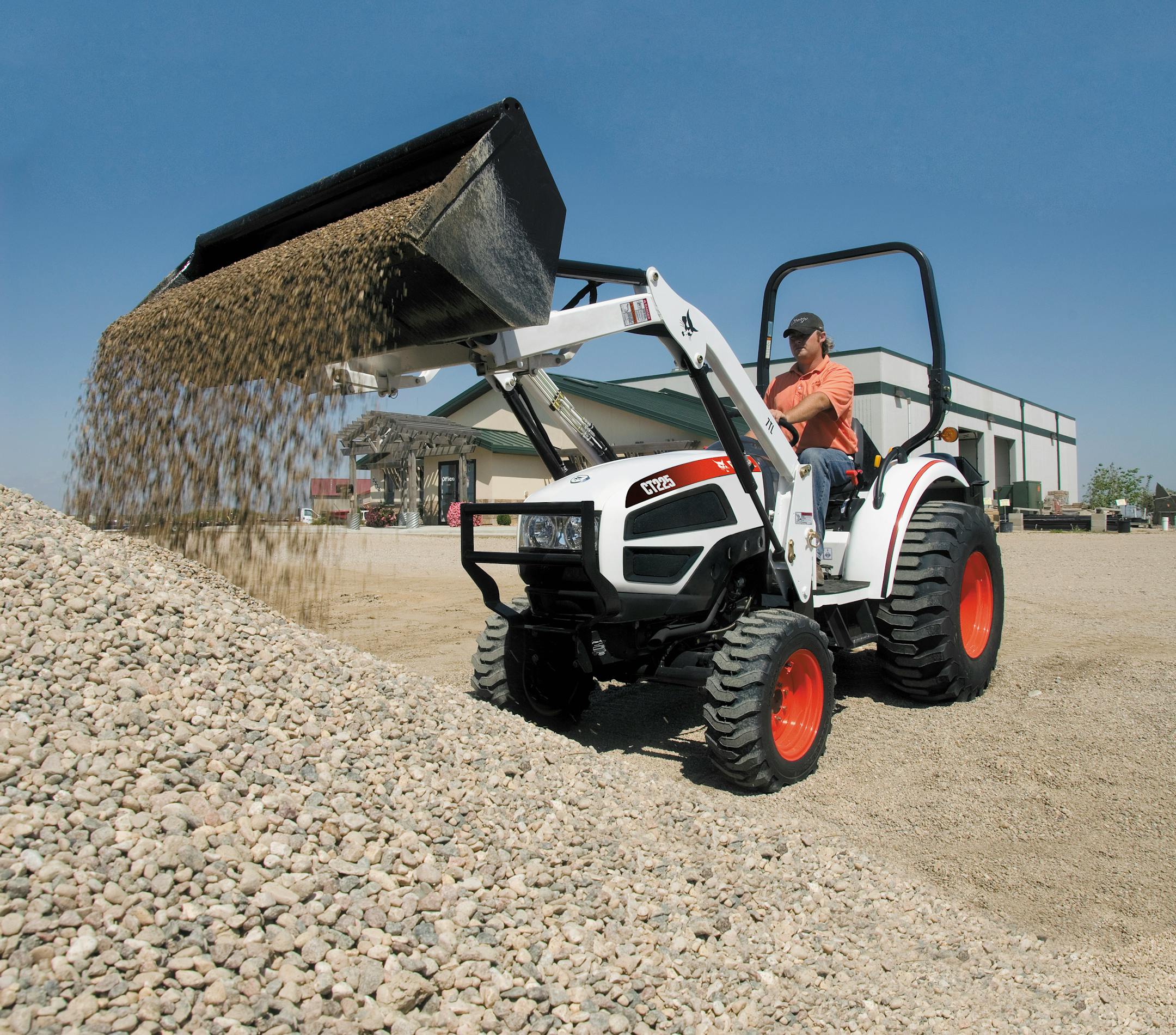 Provided by Bobcat. Bobcat model CT225. BobCat�s new Korean owners will open a new tractor plant in Brooklyn Park next month. The effort will place BobCat in the tractor business for the first time and have it competing against John Deer, Kubota and New Holland. The tractors will be shipped over from Korea, assembled/finished here and shipped out to dealers across North America.