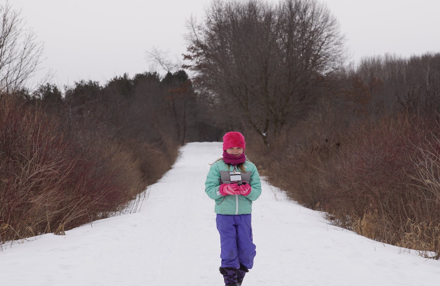 The author&#x2019;s daughter commandeered a GPS in search of rock formations on the Ice Age Trail.