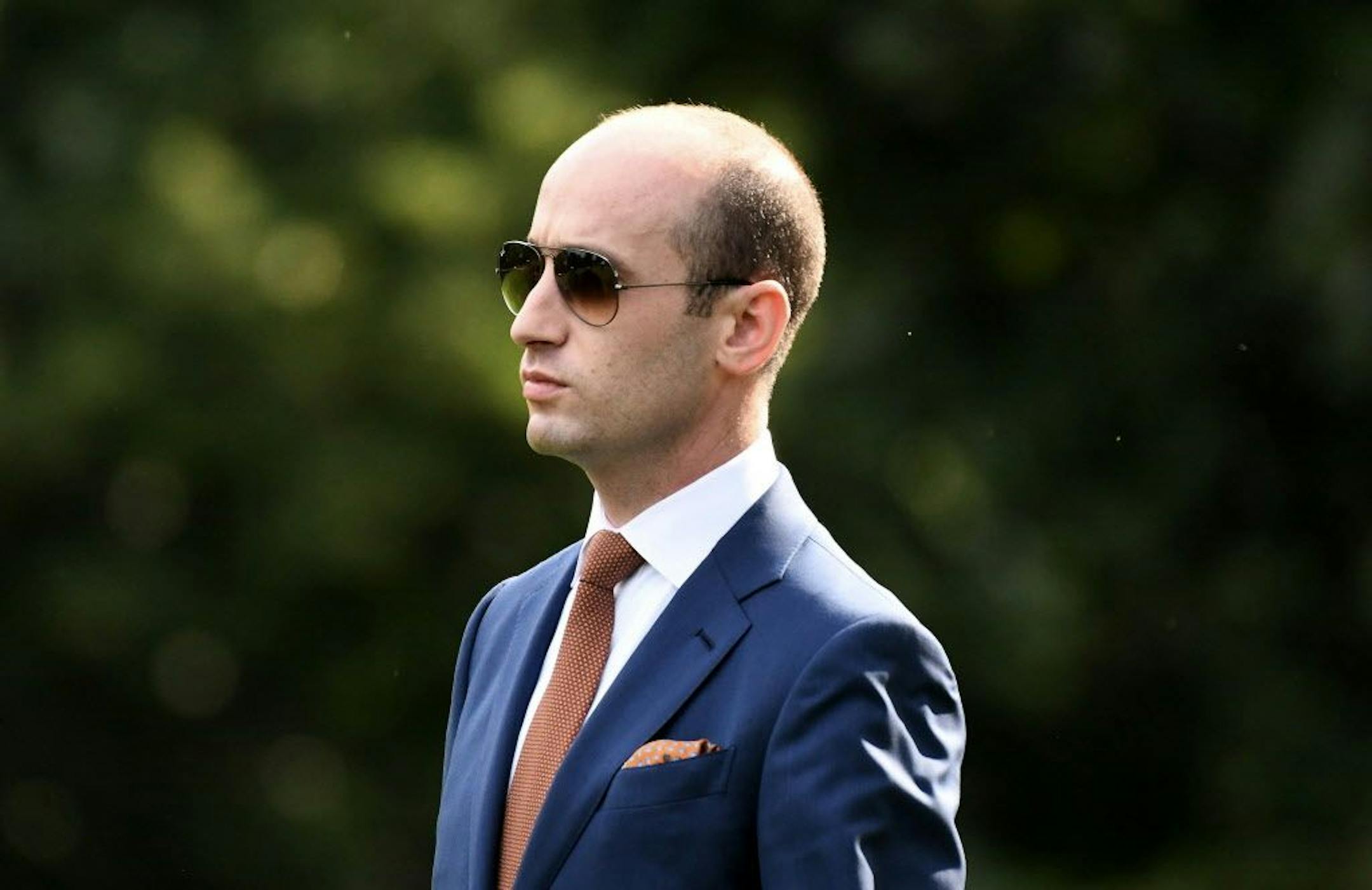 Stephen Miller, then a White House senior adviser, shown in 2018.