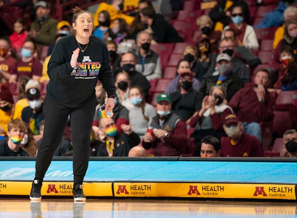 Gophers women’s basketball coach Lindsay Whalen returns only one player (Rose Micheaux) who started a game last season.