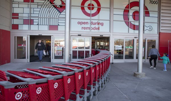 The exterior of the Southdale Target that is being remodeled Thursday March 21, 2019 in Edina, MN.] Jerry Holt &#x2022; Jerry.holt@startribune.com