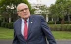 Rudy Giuliani, one of President Donald Trump's lawyers, at the White House in Washington, May 30, 2018.