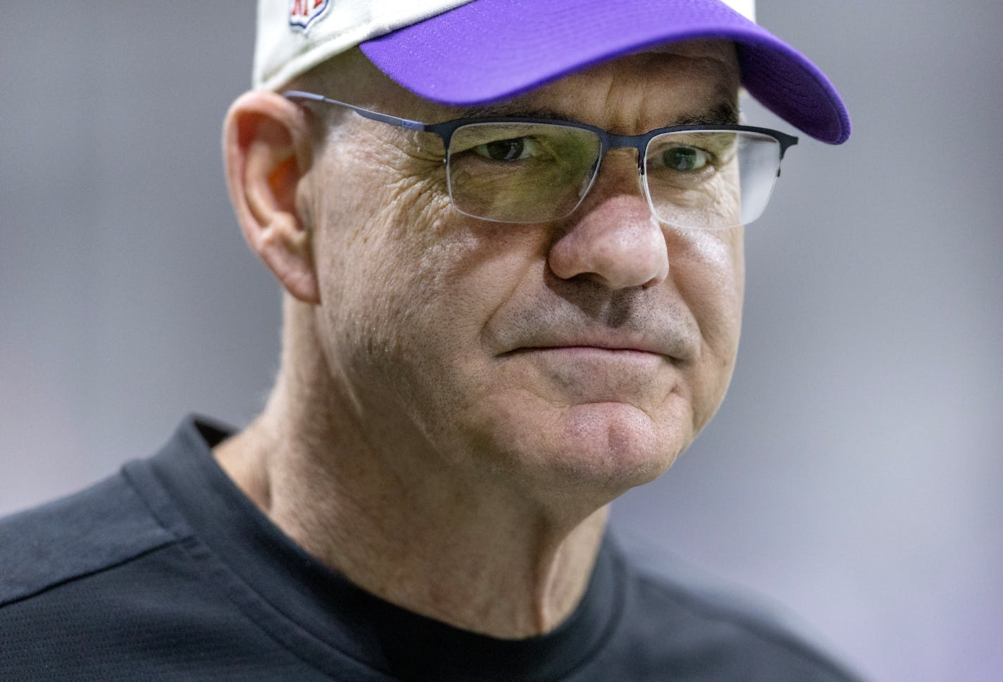 Minnesota Vikings defensive coordinator Ed Donatell during practice Wednesday, December 14, 2022, in Eagan, Minn. ] CARLOS GONZALEZ • carlos.gonzalez@startribune.com.