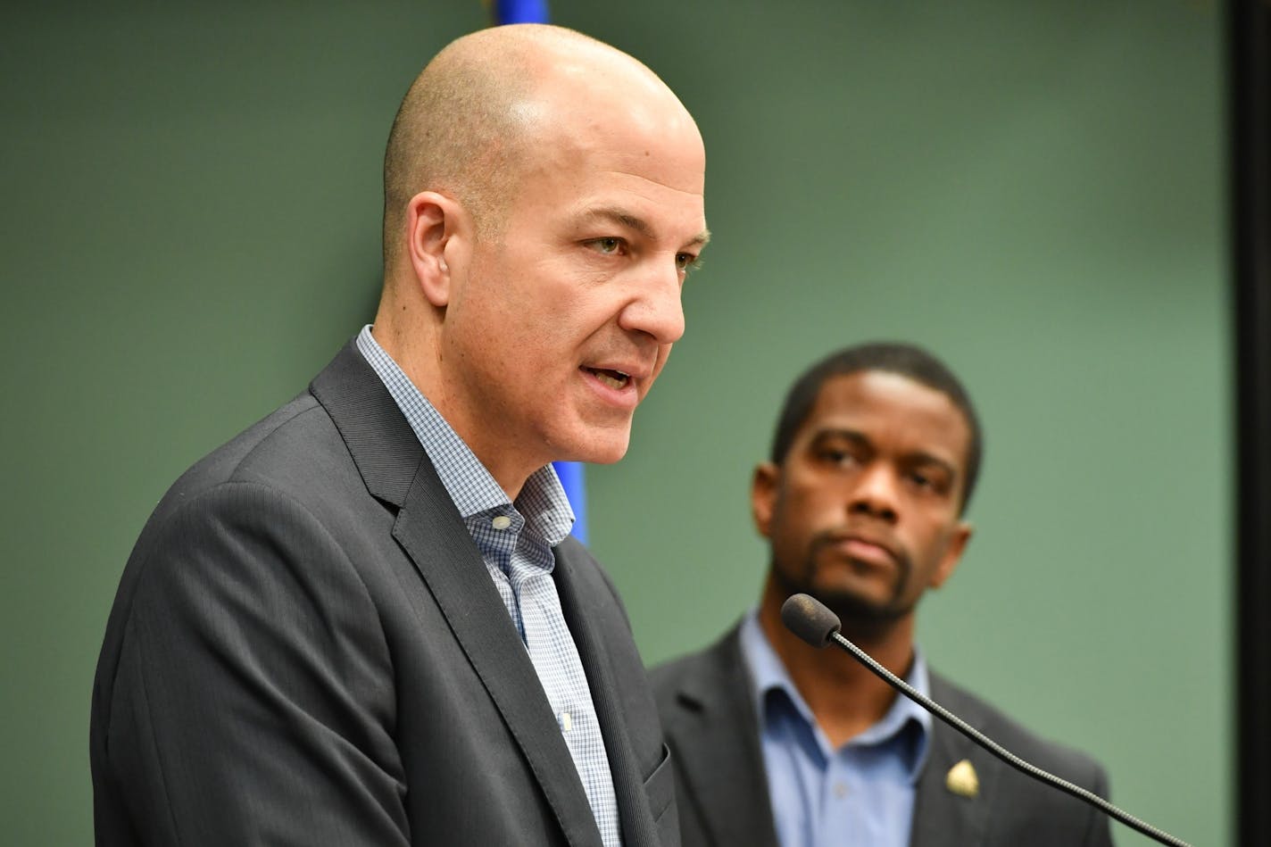 St. Paul Public Schools Superintendent Joe Gothard, seen in 2018, has formed a planning team that is looking at issues like school access and scheduling, and cleaning and disinfection.