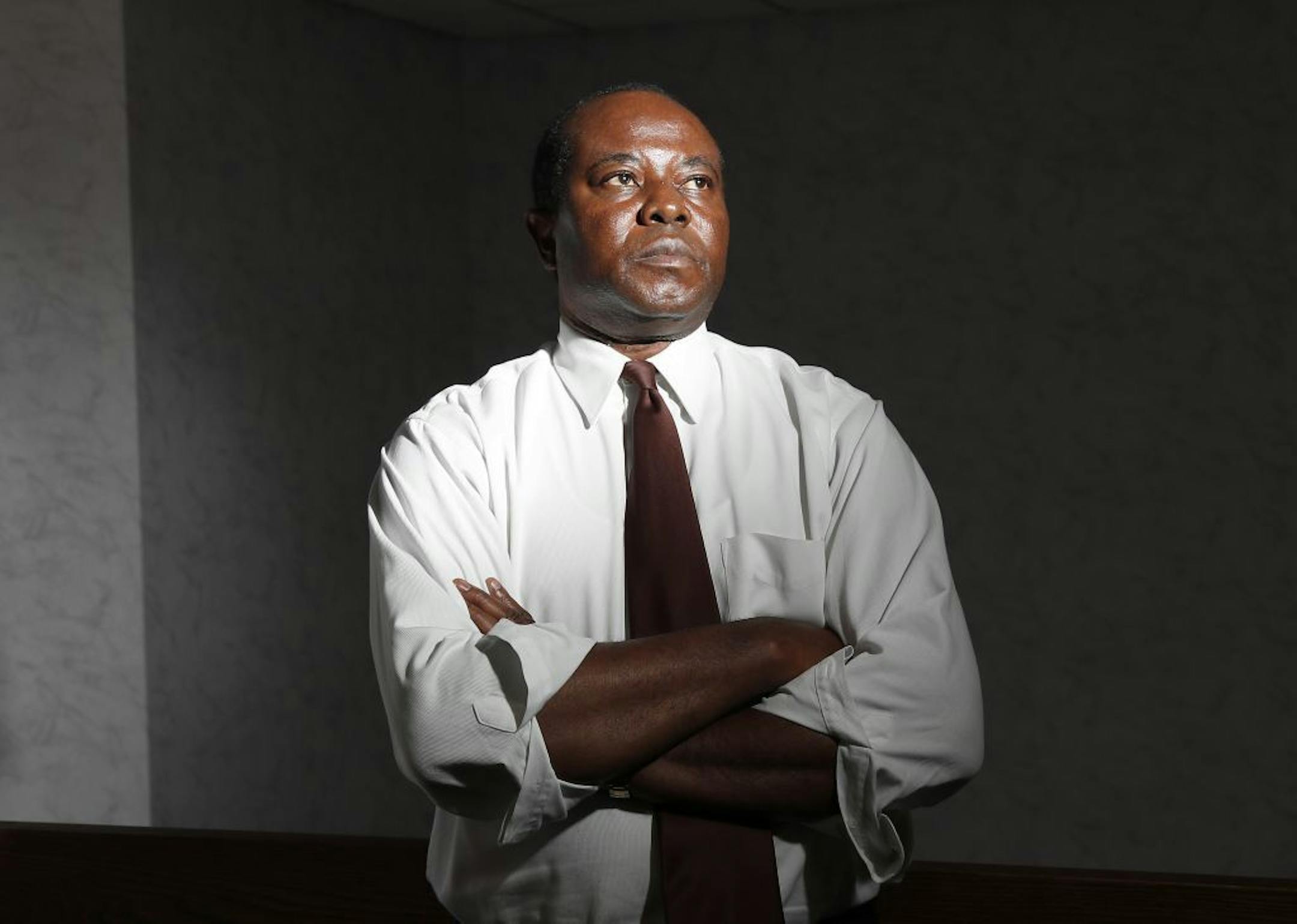 Rev. Philip Jegede is suing the local Better Business Bureau for giving his online seminary an "F" rating, which he said is seriously hurting the seminary's business.