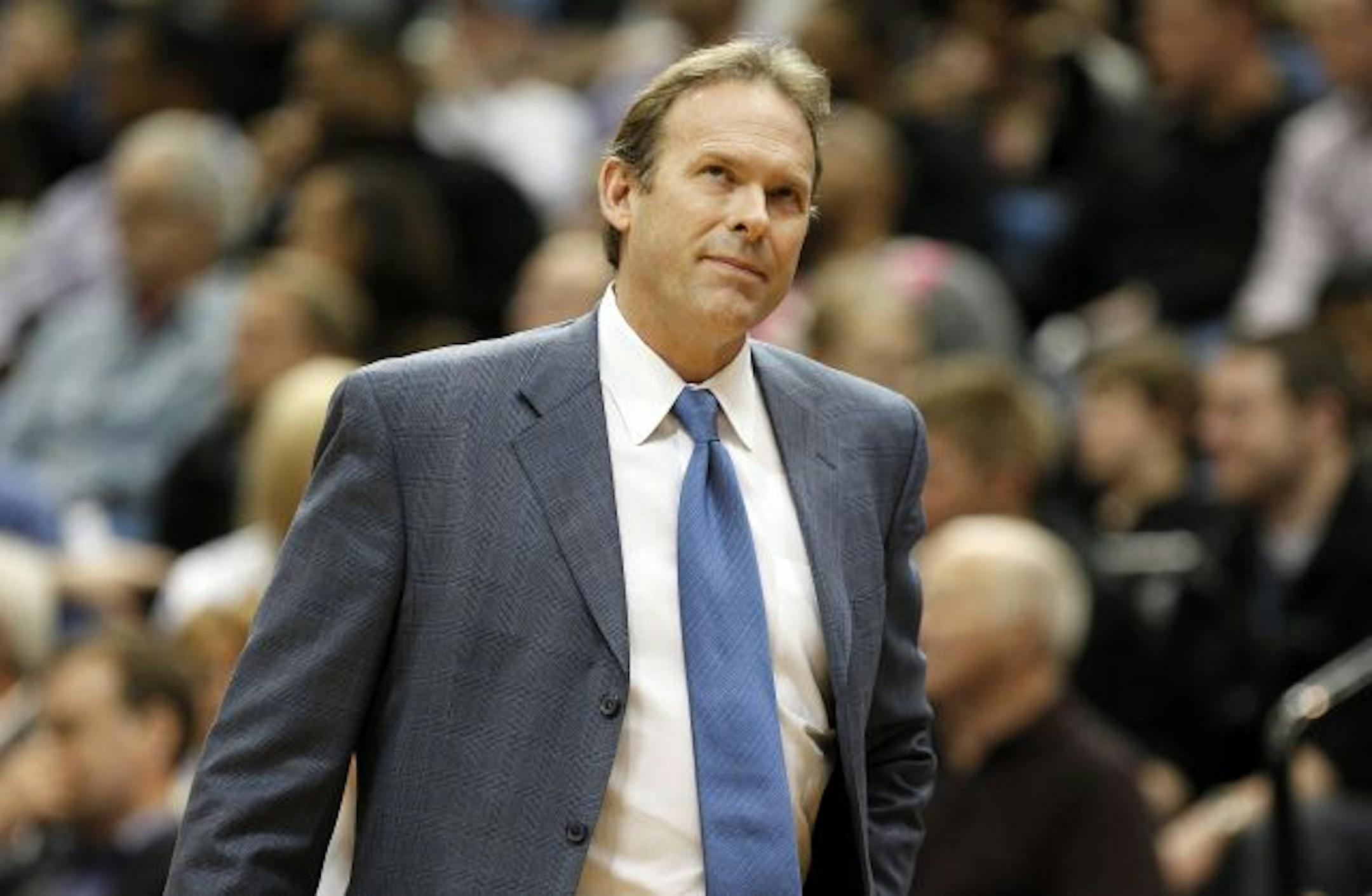 Timberwolves coach Kurt Rambis