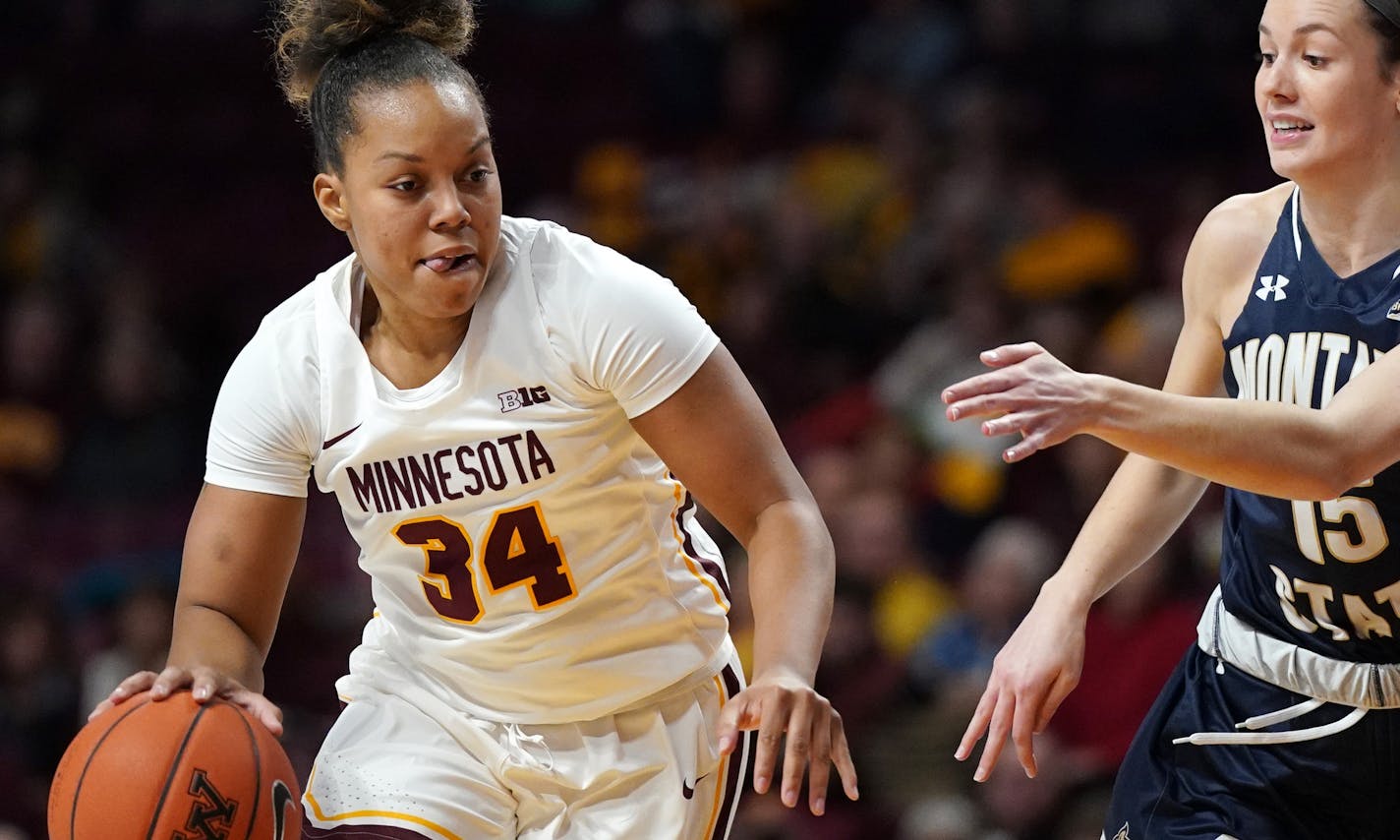 Gadiva Hubbard believes the 2020-21 Gophers can be a top Big Ten program.