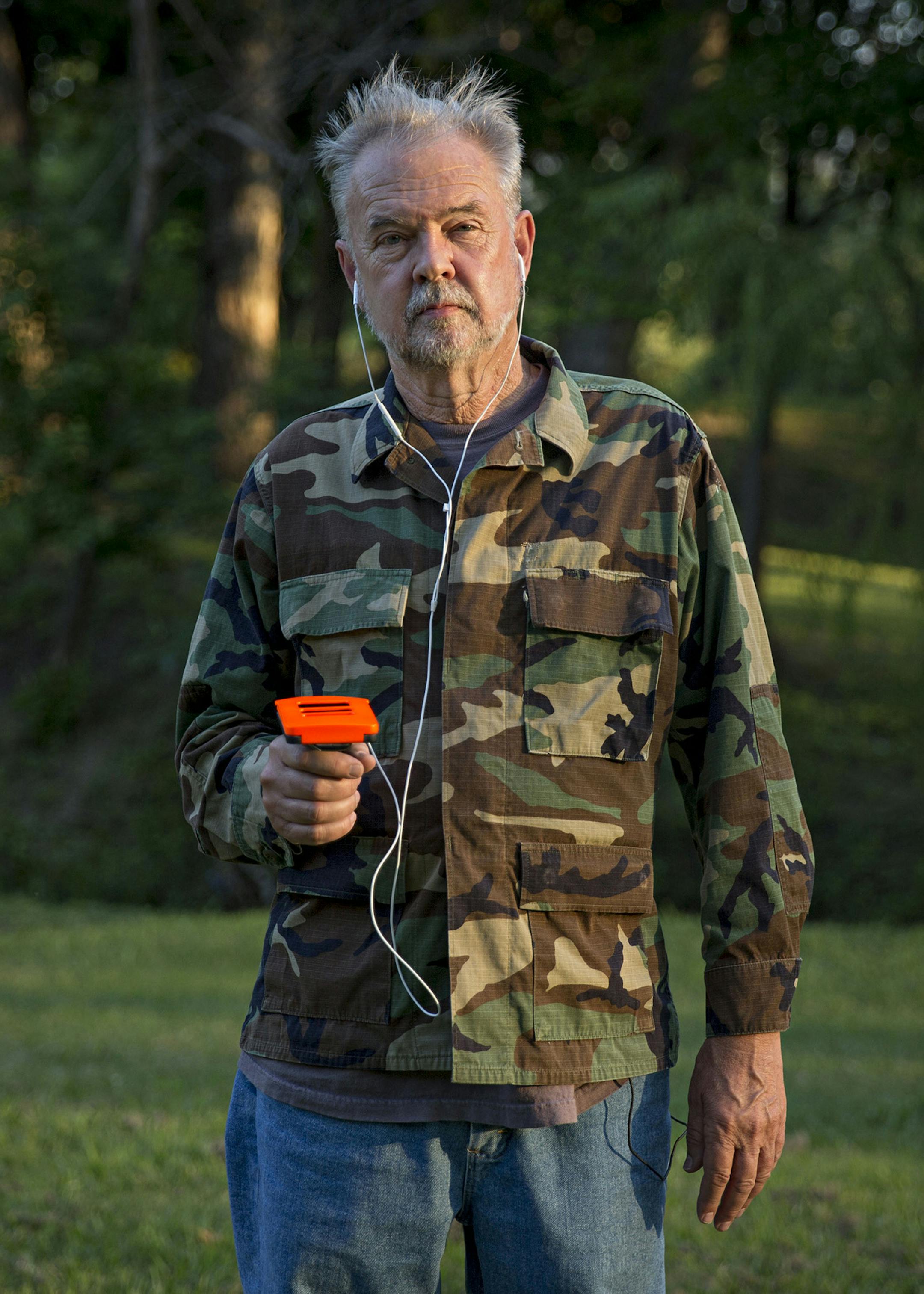 George Carter, the inventor of Laser tag, shows off his newest invention, Tzuum, on July 1, 2016 in Dallas. The game, pronounced "zoom," is much like Laser tag, except players need only a mobile phone to play via a downloadable app. (G.J. McCarthy/The Dallas Morning News/TNS) NO MAGAZINE SALES WEB USE BY TNS CONTRIBUTORS ONLY MANDATORY CREDIT ORG XMIT: 1189357
