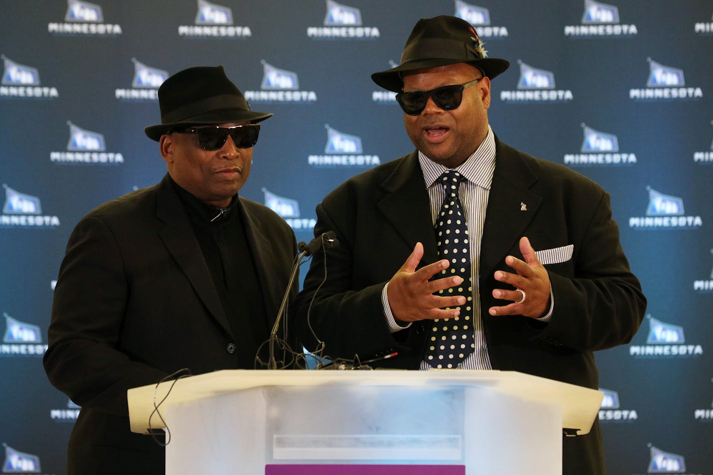 Terry Lewis and Jimmy Jam announced the acts for Super Bowl Live on Dec. 1 of last year.