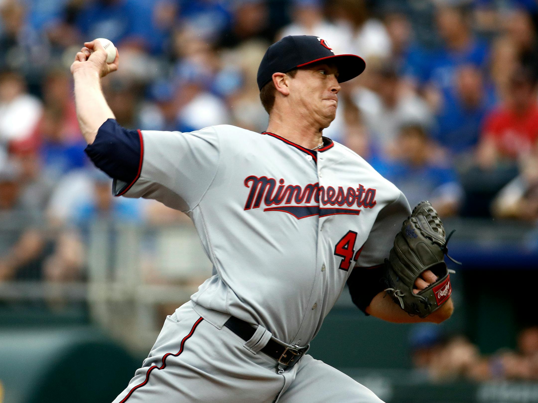 Twins starter Kyle Gibson