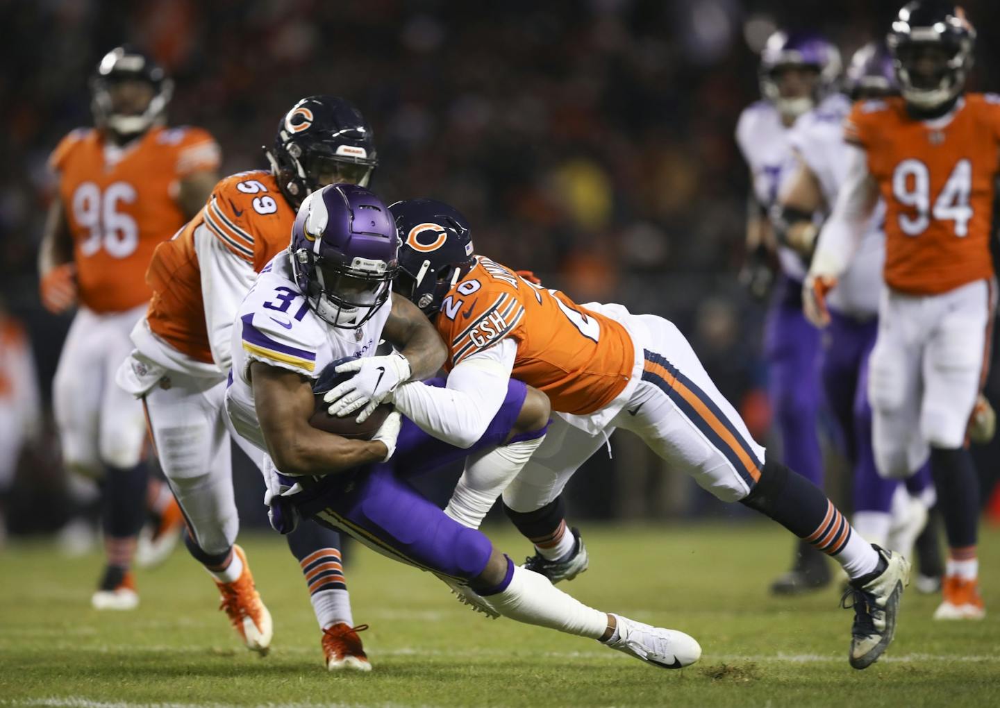 Vikings running back Ameer Abdullah (31)