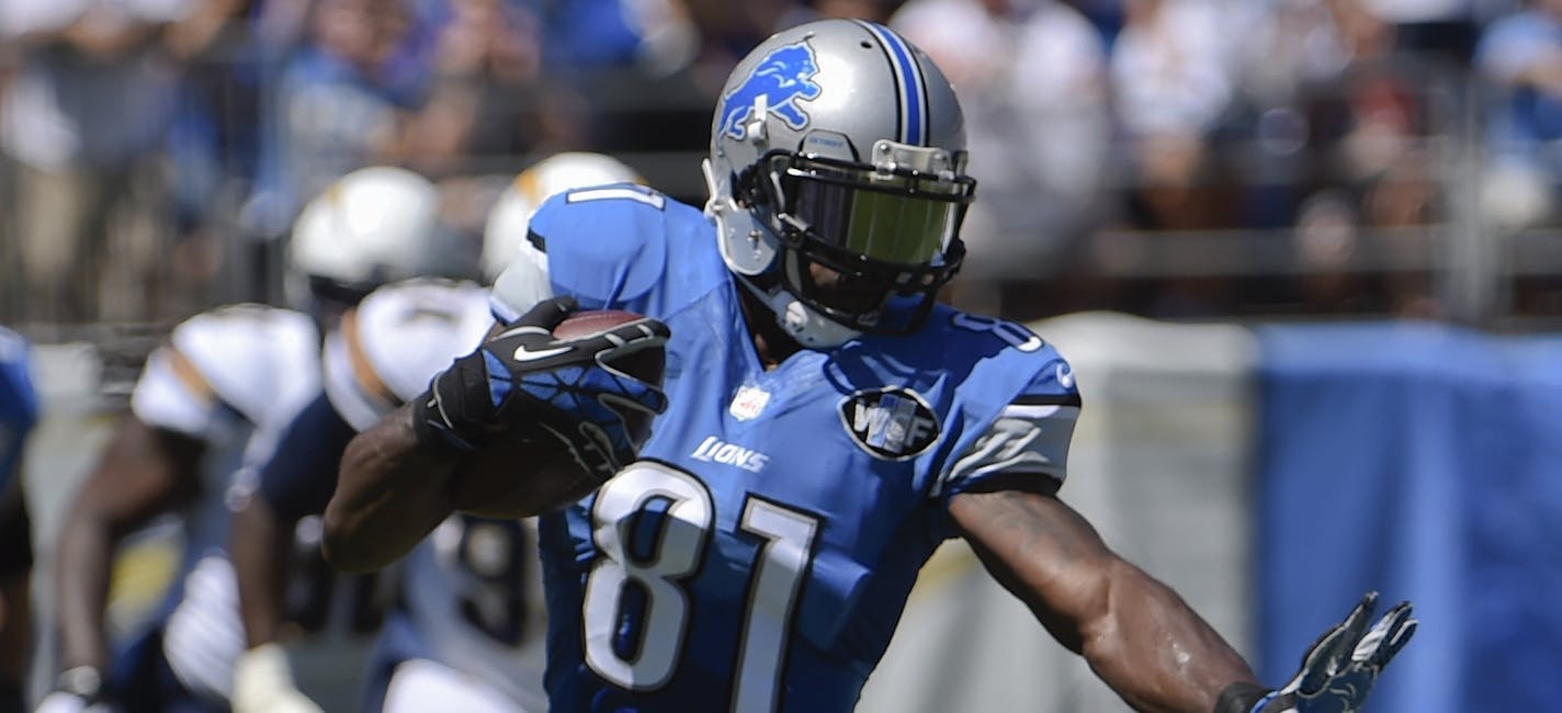 Detroit Lions wide receiver Calvin Johnson.