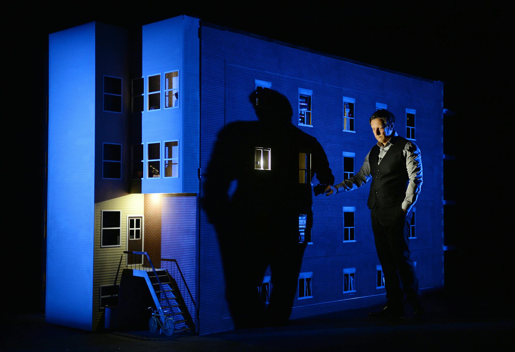 Director/playwright/actor Robert Lepage explores his own youth in "887" at Walker Art Center, April 4-7.