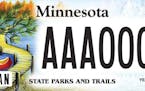 DNR unveils winning design for new parks, trails license plate