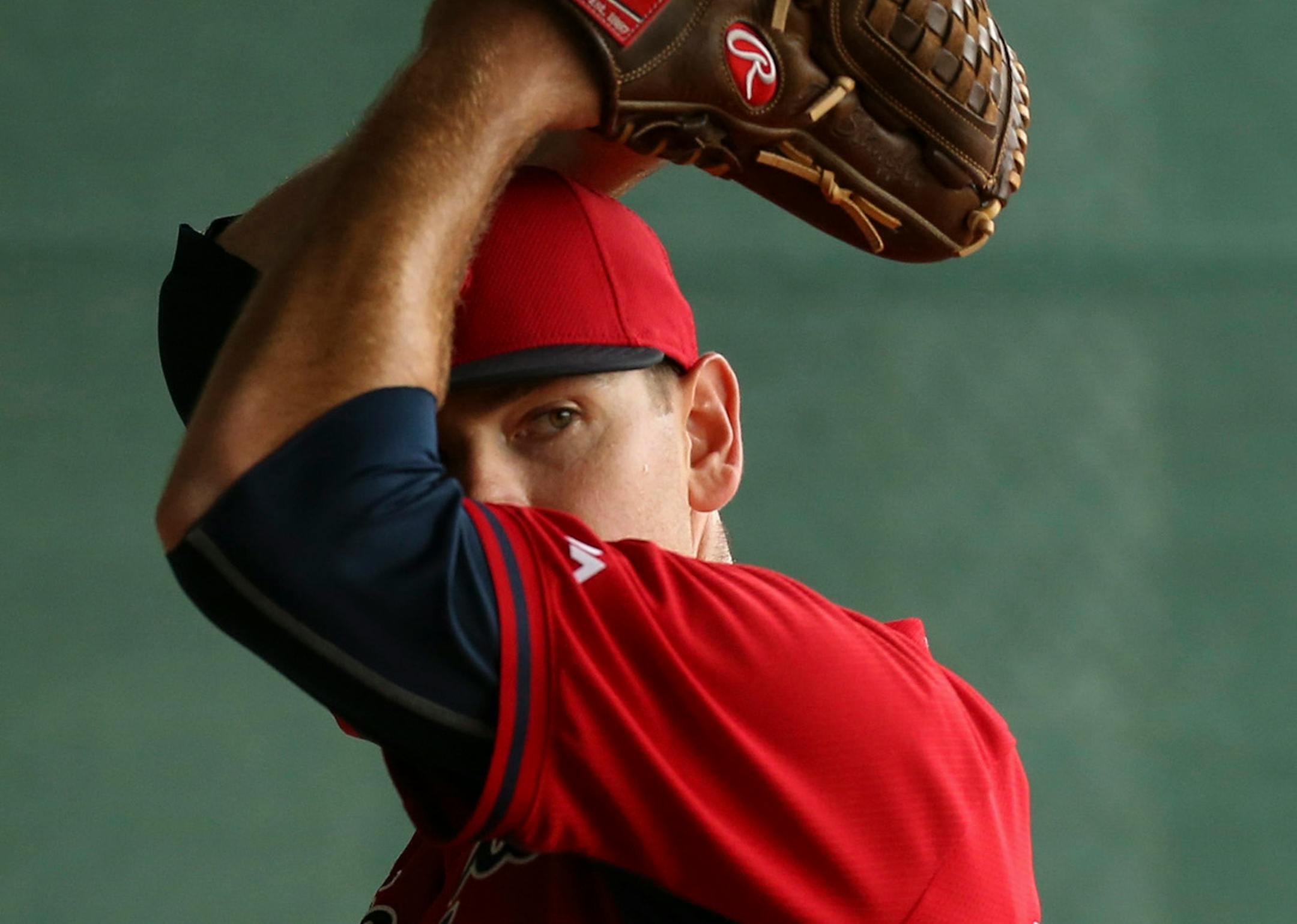 Twins pitcher Tim Stauffer