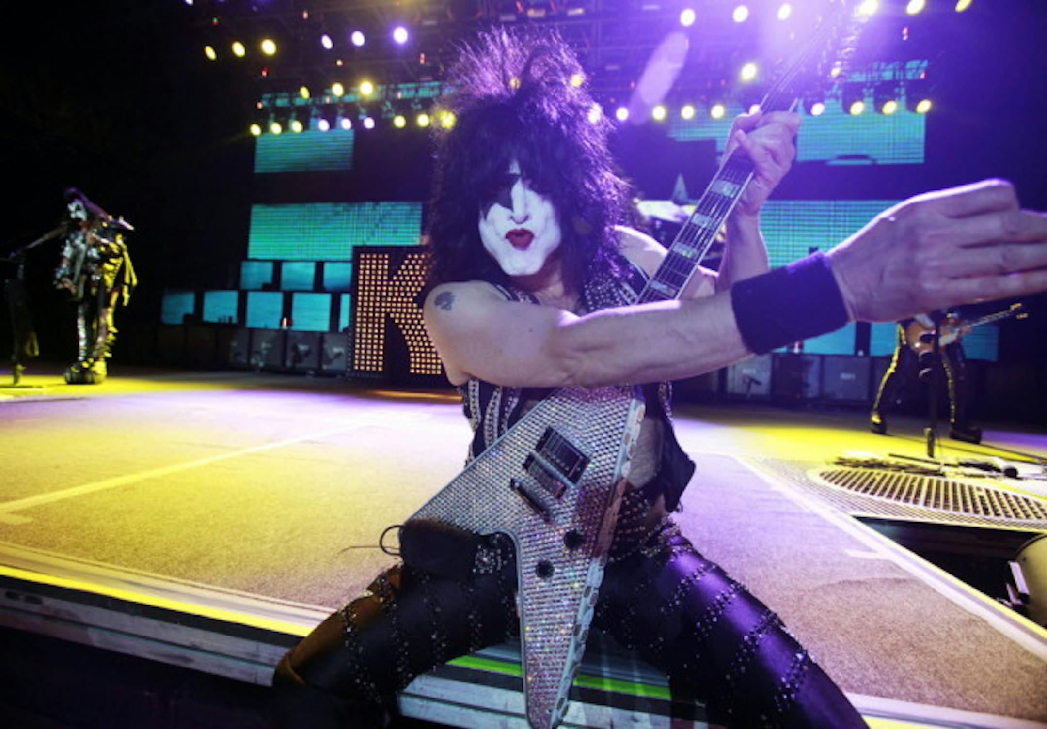 Kiss' Paul Stanley/ Star Tribune photo by David Joles