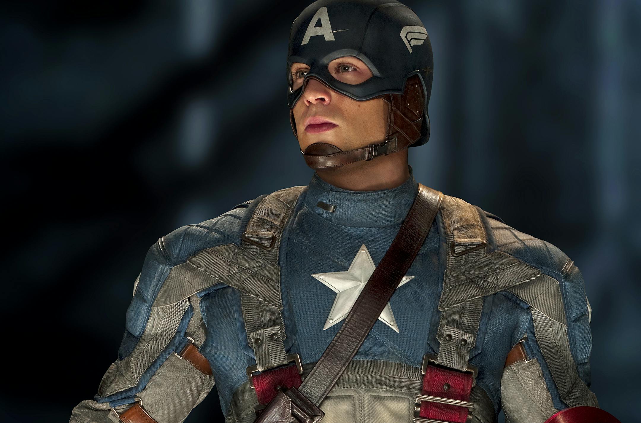 Chris Evans in "Captain America: The First Avenger."