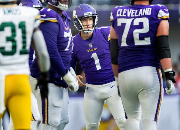 Will Greg Joseph be the difference in the Vikings’ game Sunday in Washington?