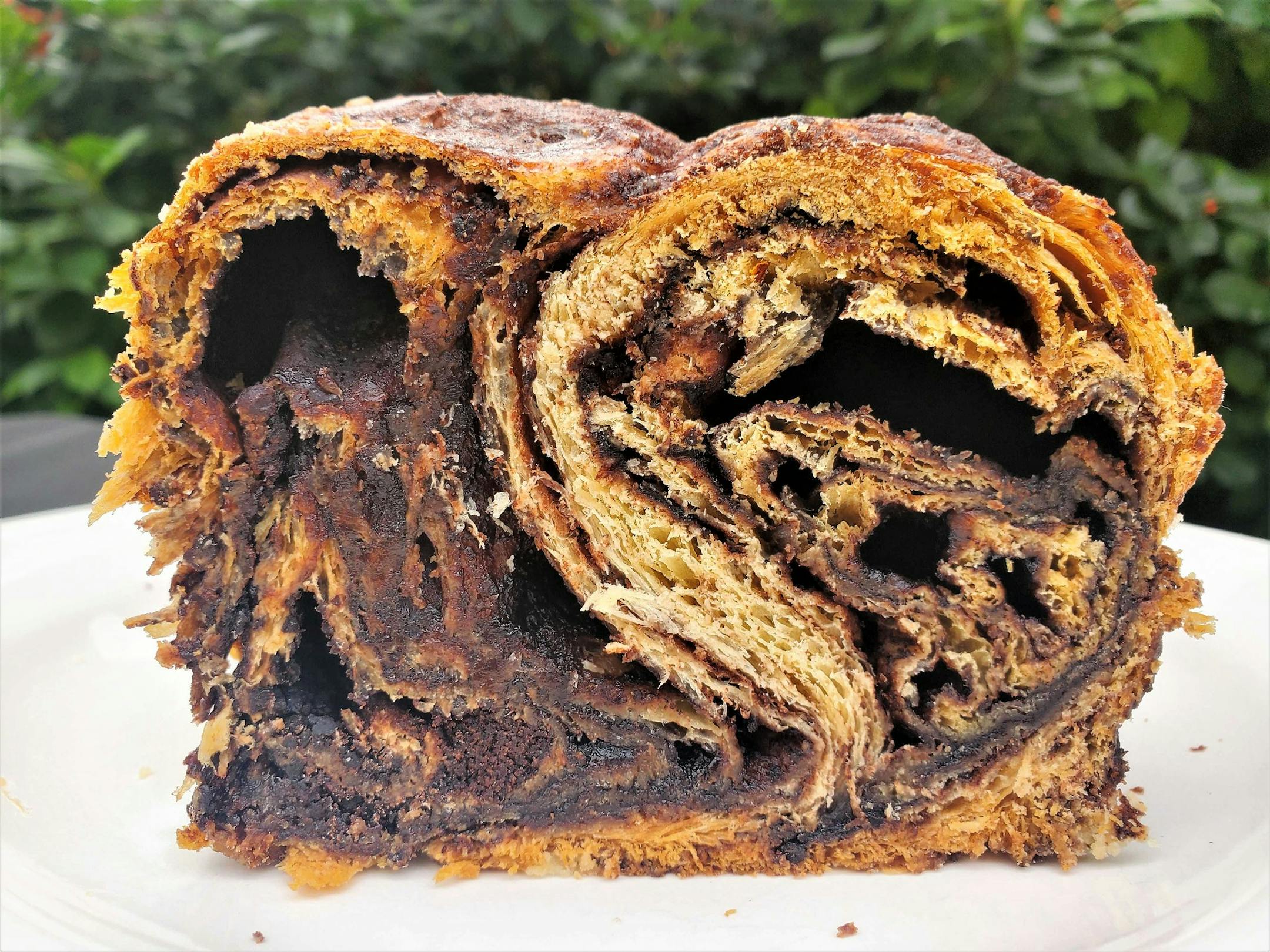 Green's chocolate babka.