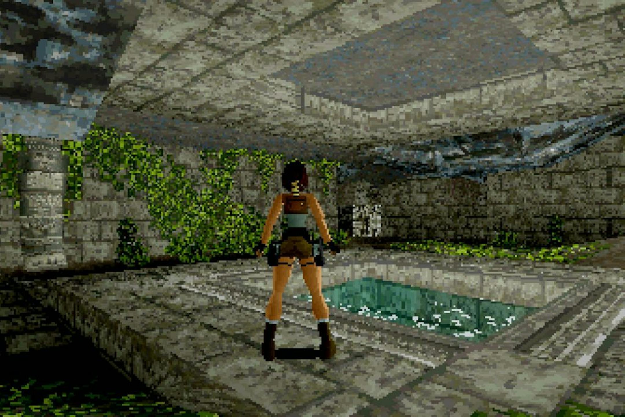 Tomb Raider is one of the games on display at the Smithsonian American Art Museum's "The Art of Video Games."