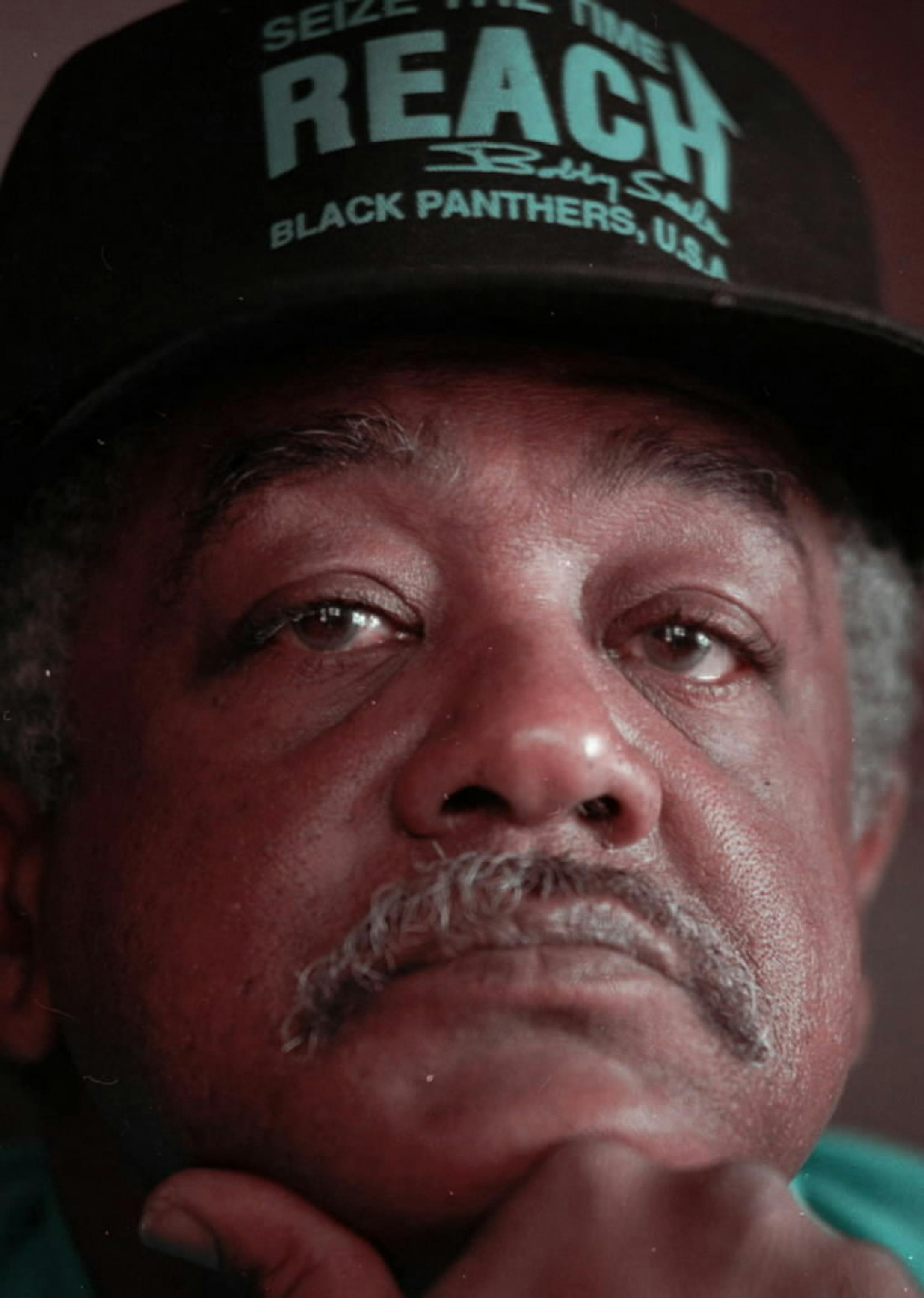Bobby Seale, former Black Panther, in 1994