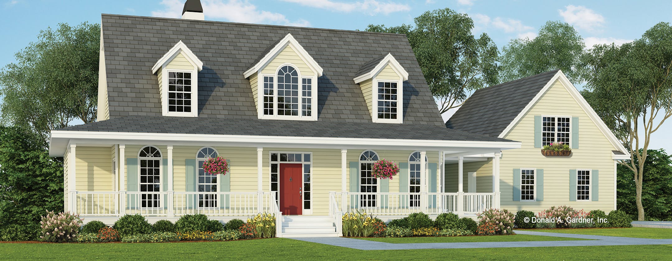 Home plan: Newfangled farmhouse is full of amenities