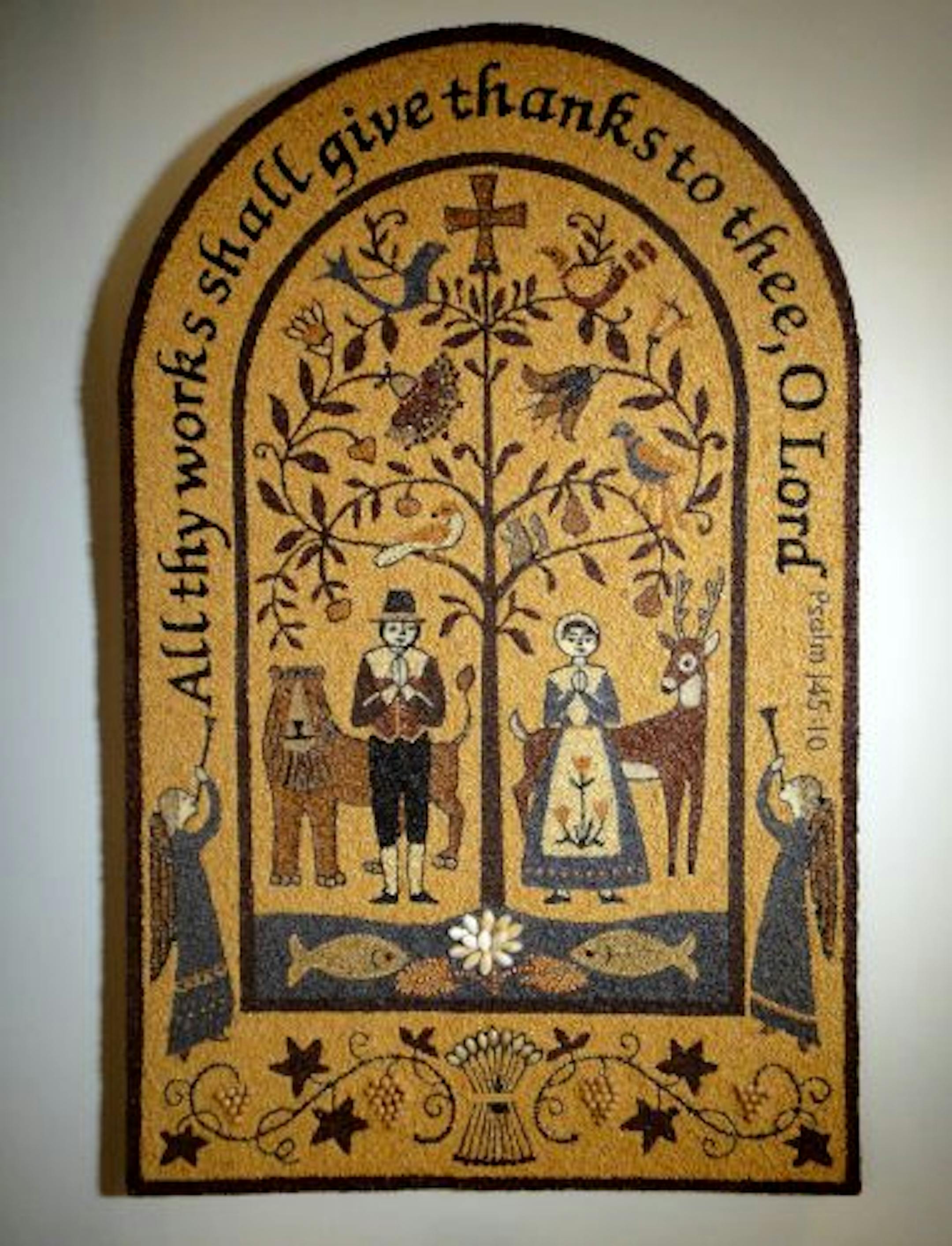 "All Thy Works" was inspired by a church bulletin cover.