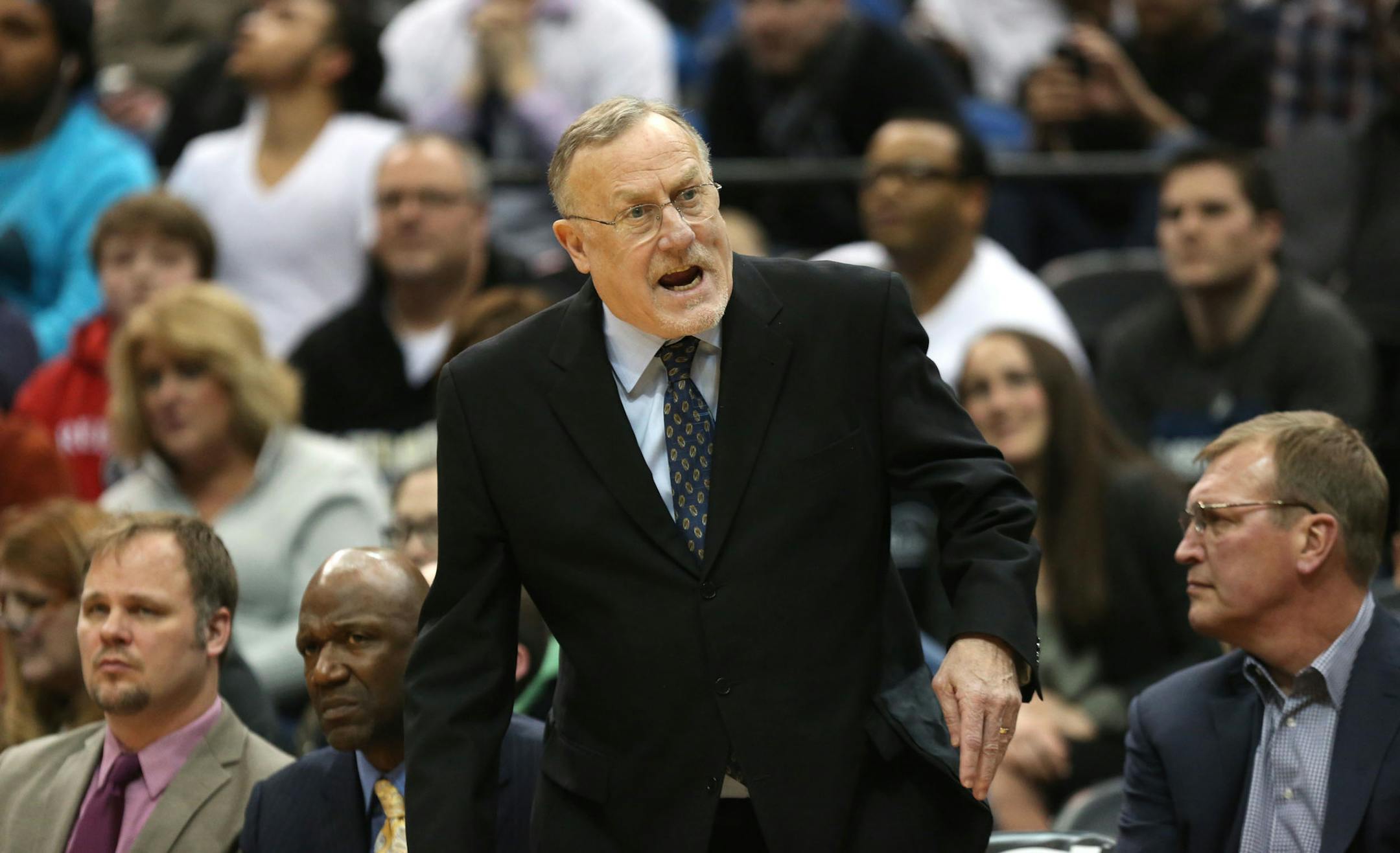 Wolves head coach Rick Adelman