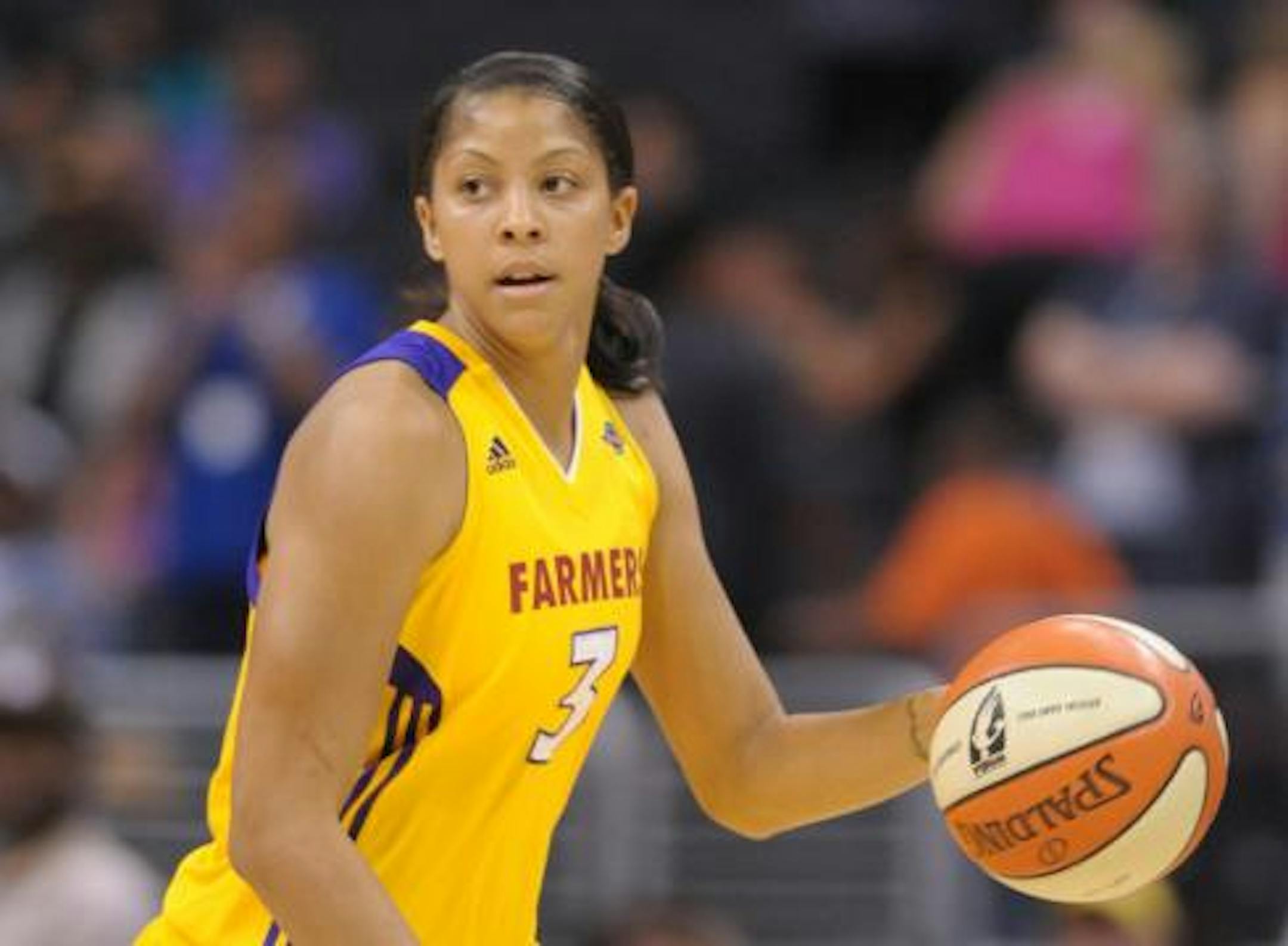 Candace Parker scored 25 points for the Sparks.