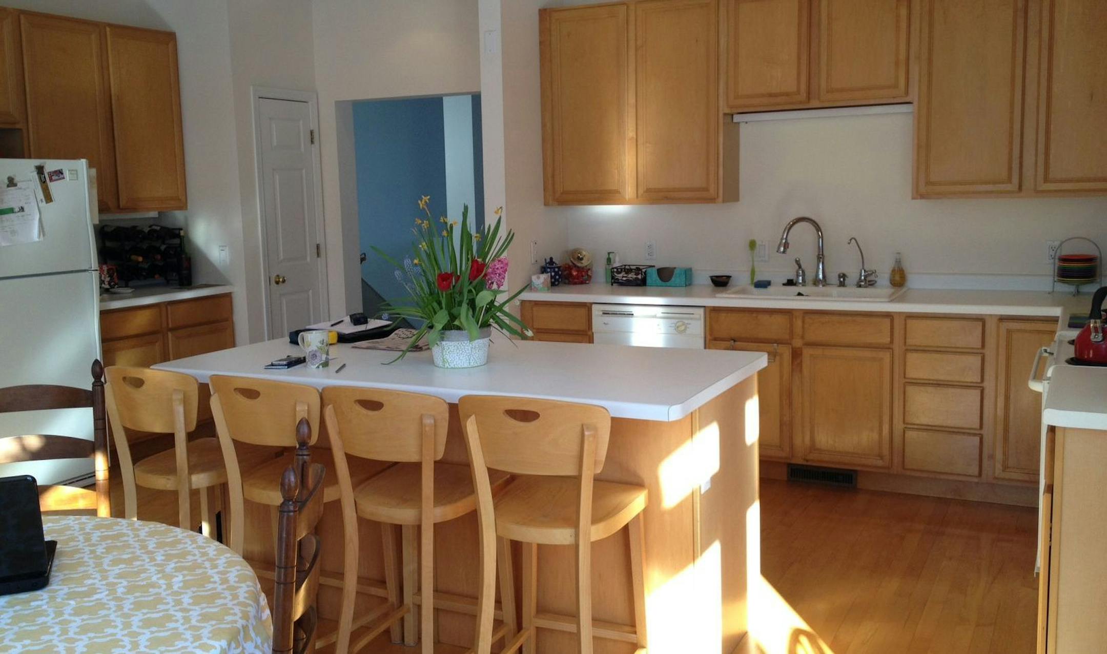 Before Kitchen by Sawhill Custom Kitchens.