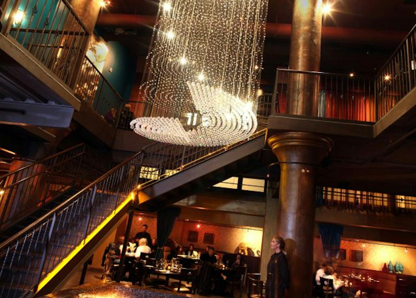 Two-level Om glittered with a nightclub feel when it opened in 2008 — but the Great Recession didn't help its prospects. The now-closed Indian restaurant was in a century-old Warehouse District building at 401 First Av. N.; a sheriff's sale is set for Feb. 25.