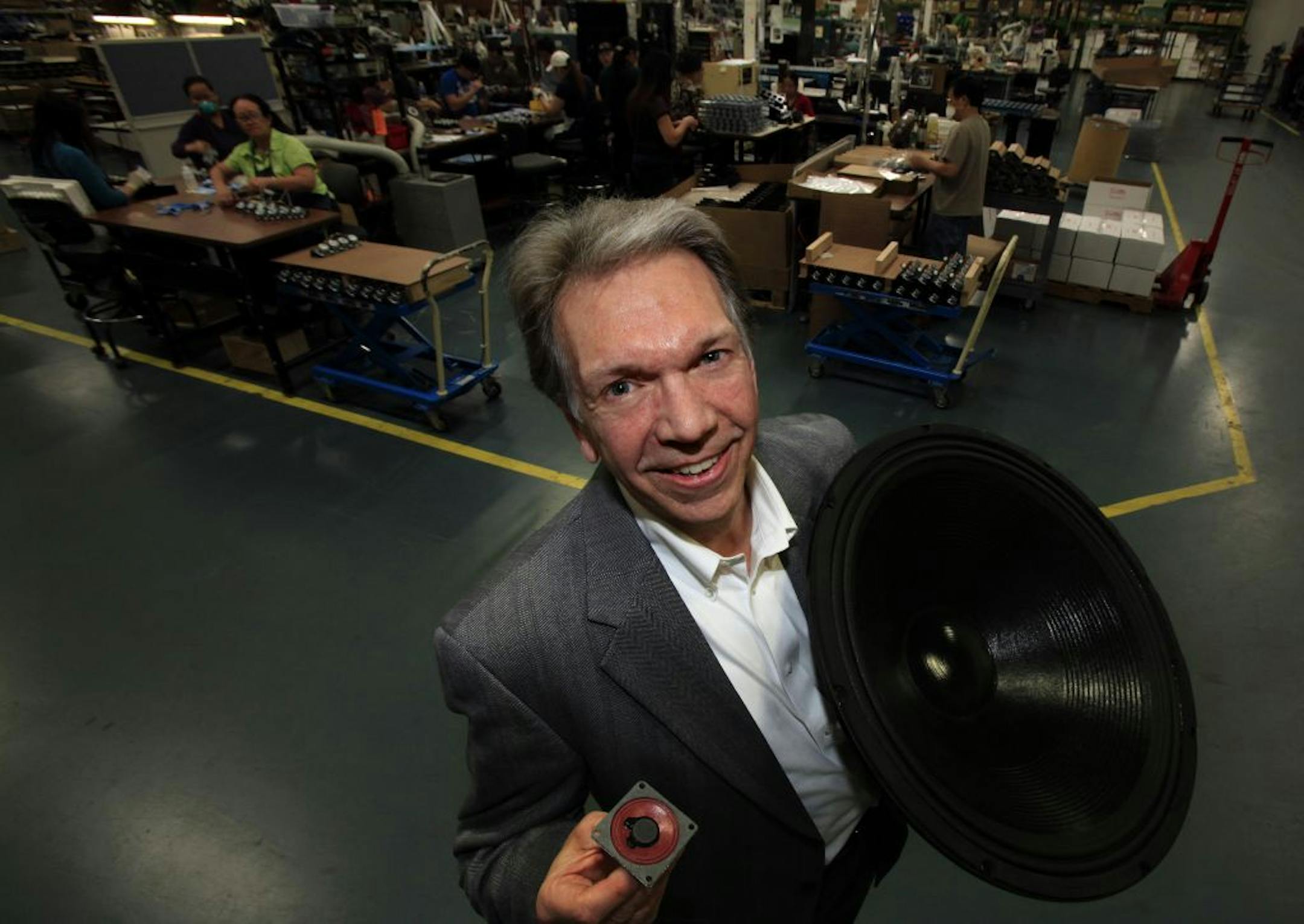 President Daniel Digre of MISCQ at his office and plat in Minneapolis, MN on January 19, 2013.