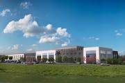 Rendering of proposed BAE manufacturing facility in Maple Grove.