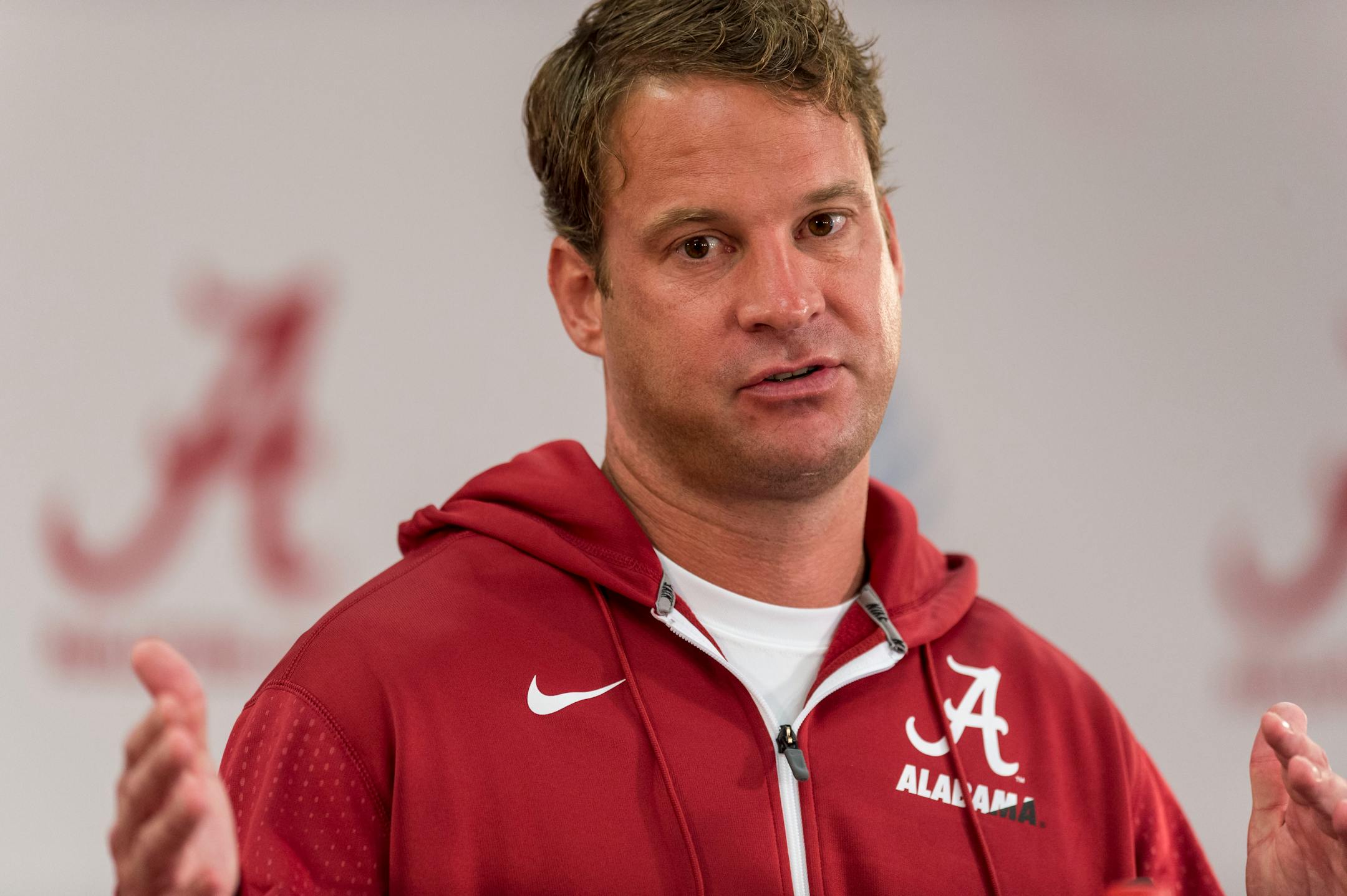 Alabama offensive coordinator Lane Kiffin