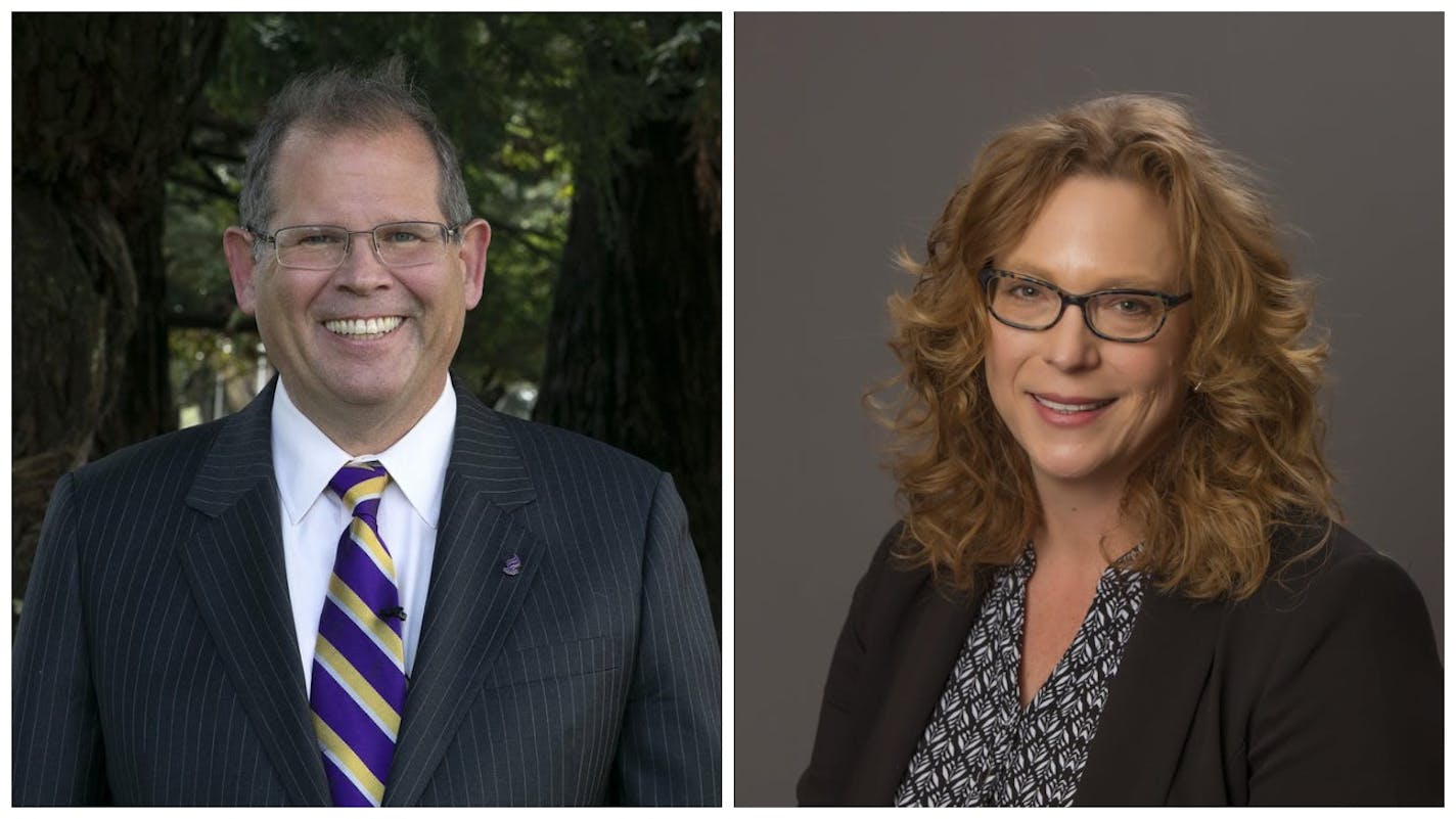 The Minnesota State college system's board of trustees named Edward Inch president of Minnesota State University, Mankato and Deidra Peaslee president of St. Paul College.