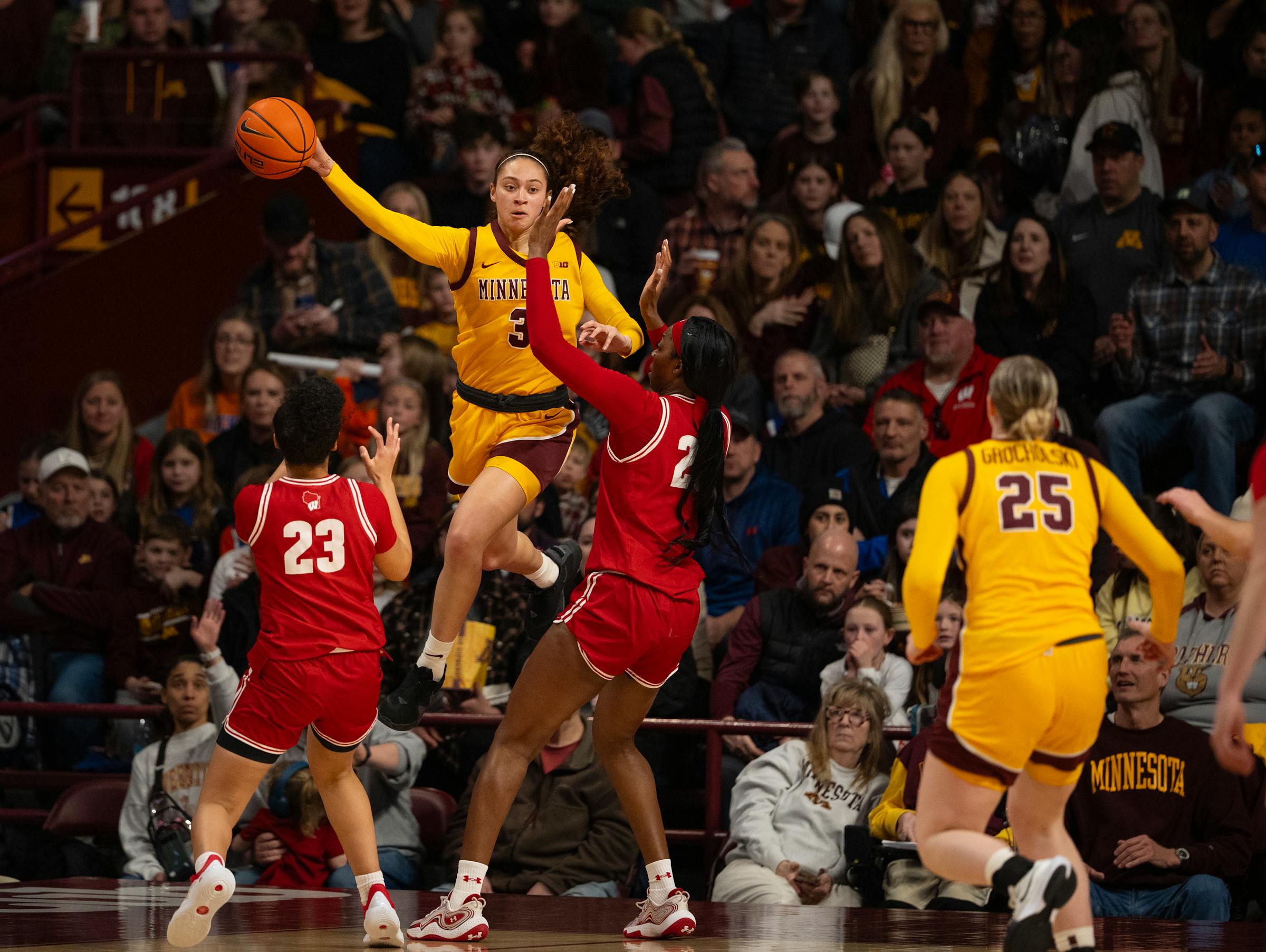 NCAA bubble? The Gophers women’s basketball team is there, along with its next two opponents