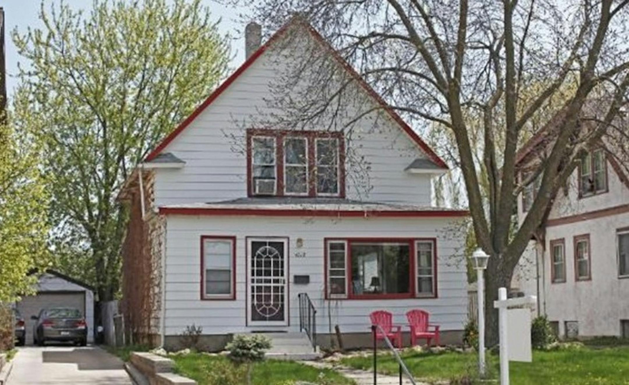 ... Minneapolis
Built in 1901, this two-bedrom, two-bath house located in the East Harriet neighborhood has 1,836 finished square feet and features two large upper-floor bedrooms, main floor family room and sun room, full basement, deck and two-car detached garage located two blocks from Lake Harriet. Listed by Kim Pease, Coldwell Banker Burnet, 612-925-8472.