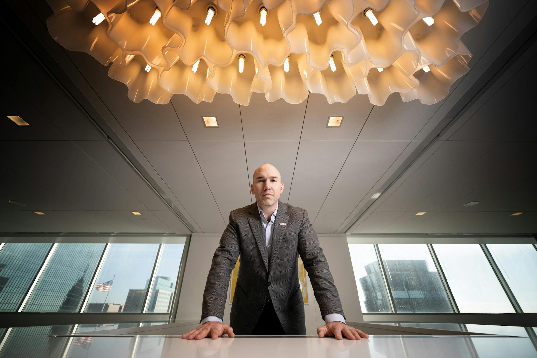 David Berglund, VP of artificial intelligence for U.S. Bancorp ] GLEN STUBBE &#xef; glen.stubbe@startribune.com Wednesday, November 14, 2018