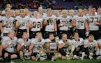 Caledonia players continued the bleached blonde mohawk tradition as they cruised to a fourth consecutive Class 2A football championship last November.