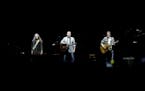The Eagles (Timothy B. Schmit, Don Henley, Glenn Frey and Joe Walsh), shown in New Jersey in 2010: peaceful and easy, or &#x201c;rich hippies&#x201d;?