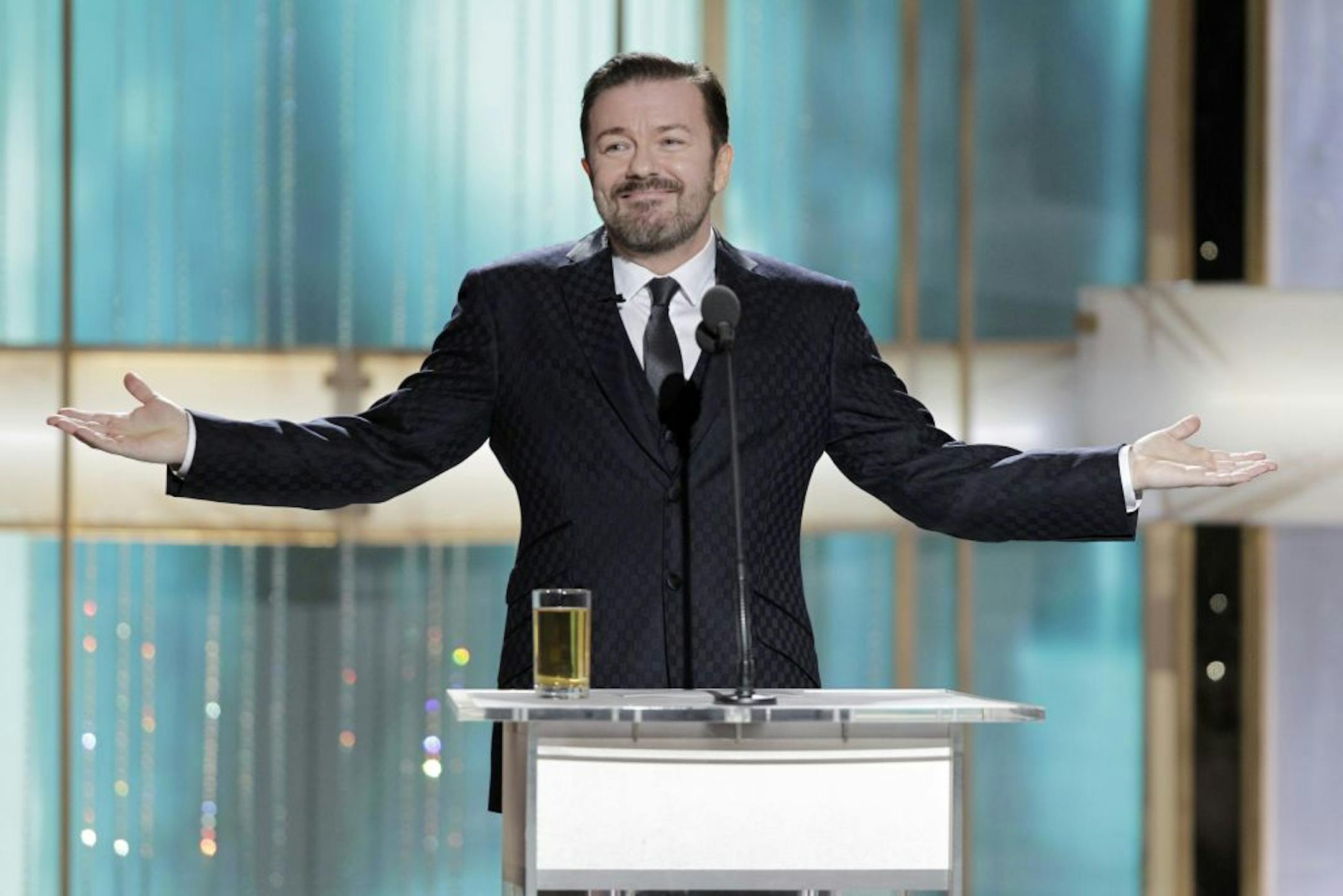 Ricky Gervais caused an uproar earlier this year when he made derogatory remarks as the host of the Golden Globes.