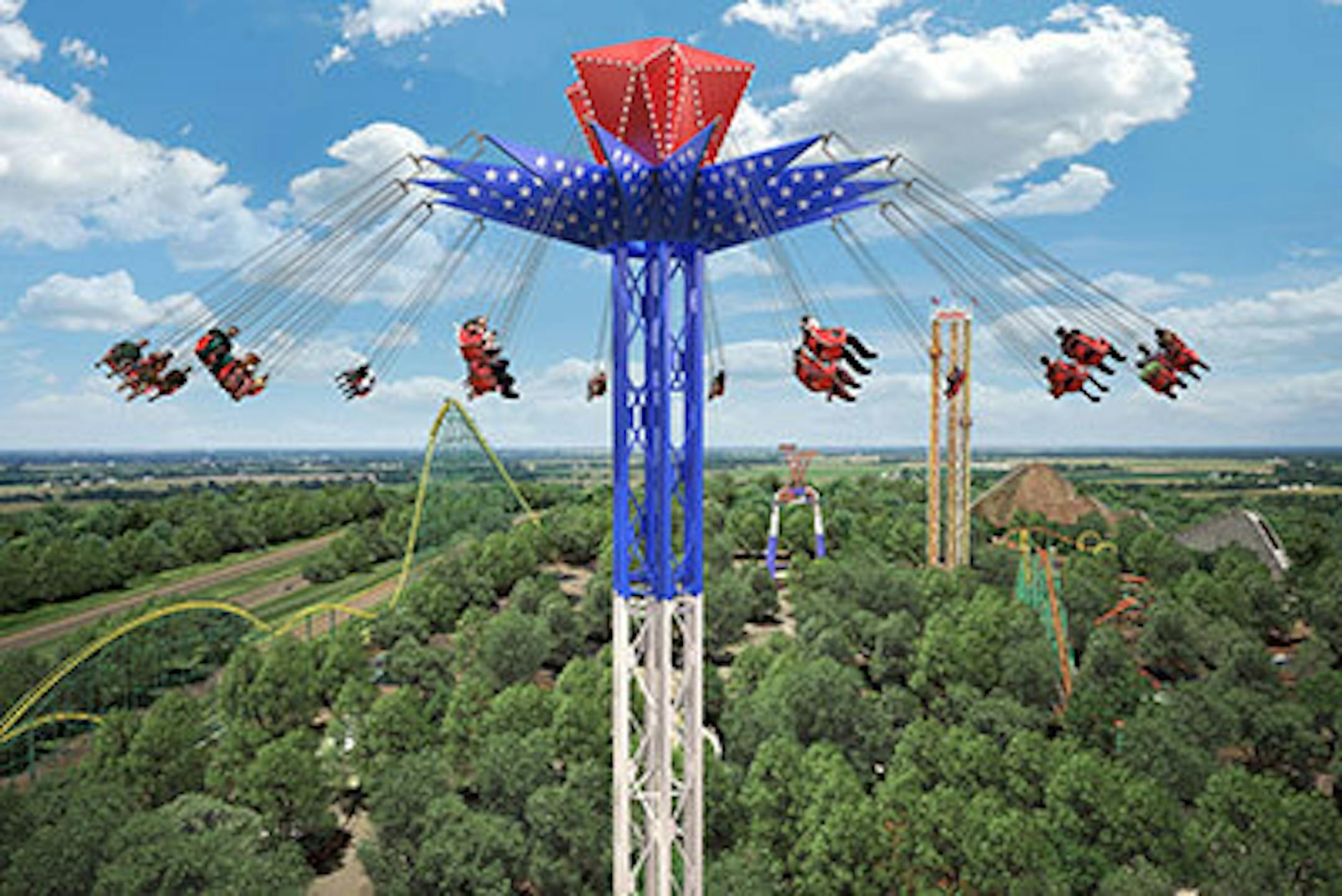The new North Star ride, coming to Valleyfair in 2017, will suspend riders 20 stories in the air.