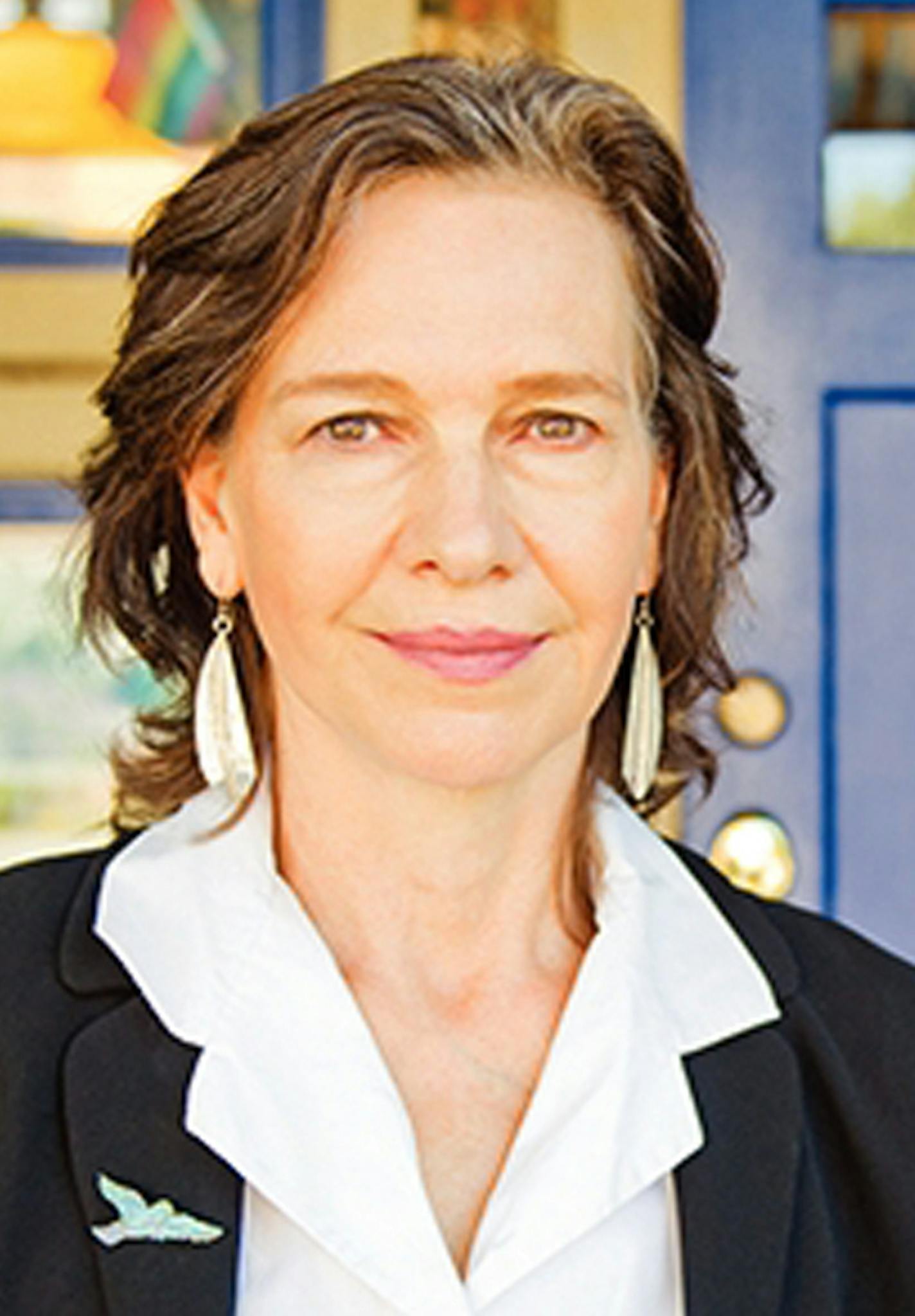 This Aug. 16, 2014 photo provided by Harper Collins shows author Louise Erdrich. Erdich on Sunday, Aug. 17, 2014 was named winner of the Dayton Literary Peace Prize's Richard C. Holbrooke Distinguished Achievement Award. Named for the late U.S. diplomat who brokered the 1995 Dayton peace accords on Bosnia, the award honors writers whose body of work promotes peace and global understanding. (AP Photo/Harper Collins, Paul Emmel)